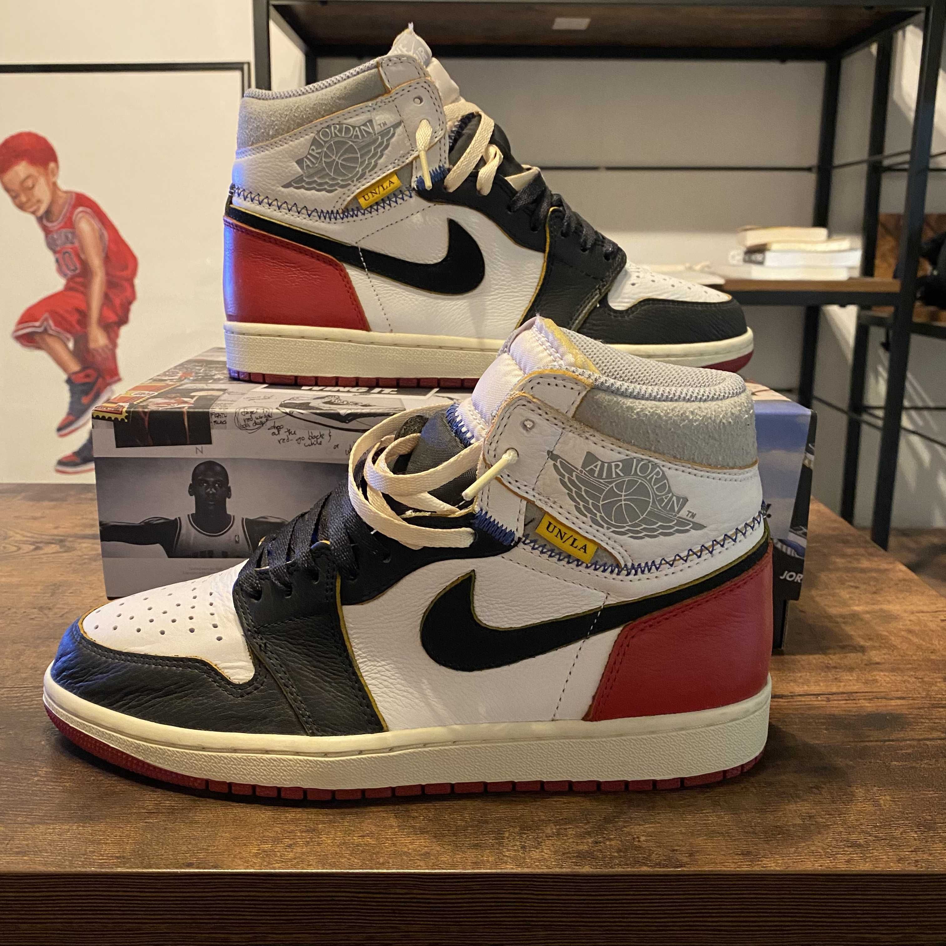 UNION × Nike Air Jordan 1 Retro High OG NRG "Varsity Red/Wolf Grey"