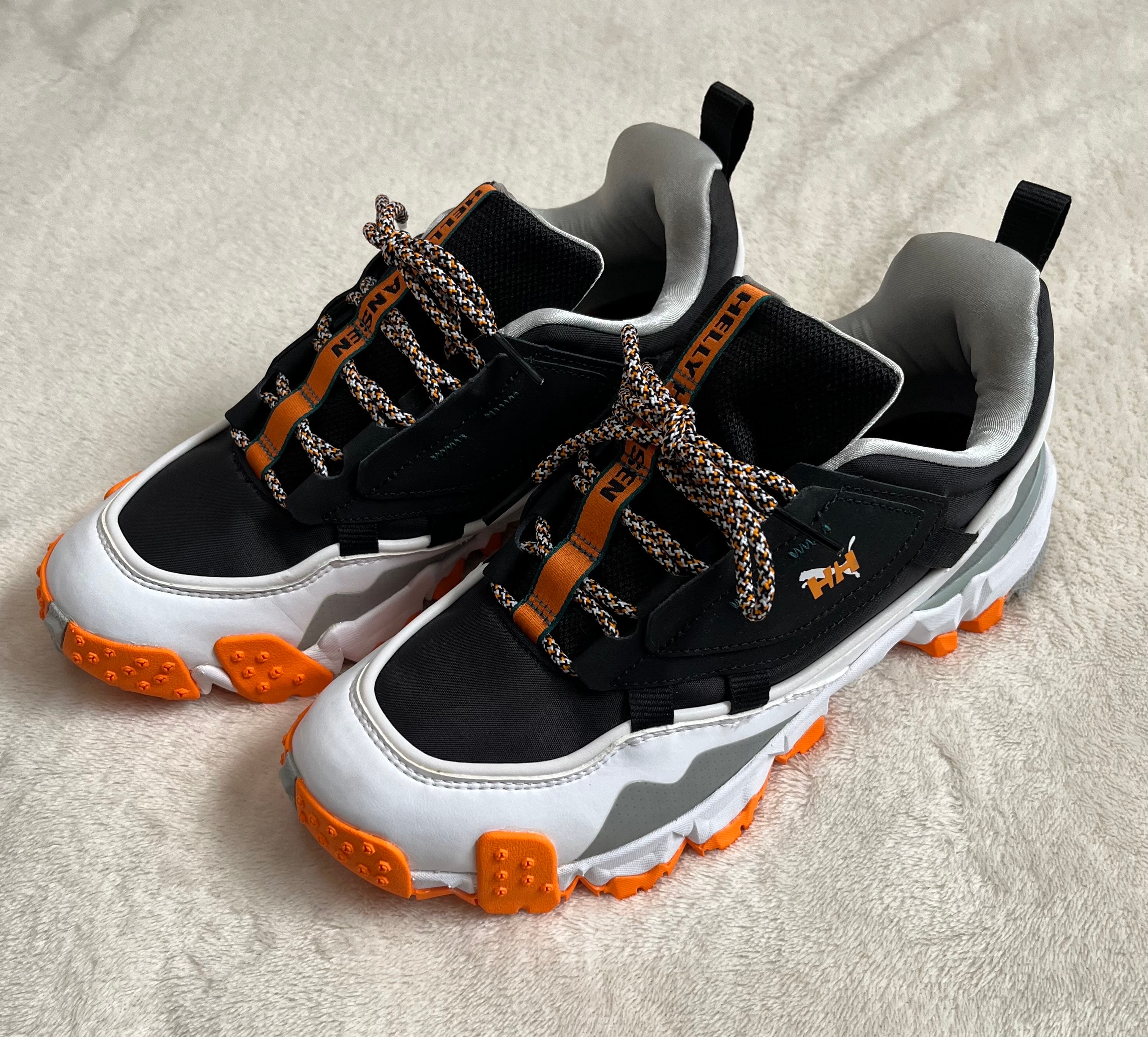Helly Hansen × Puma Trailfox MTS "PUMA White/Orange/PUMA Black"