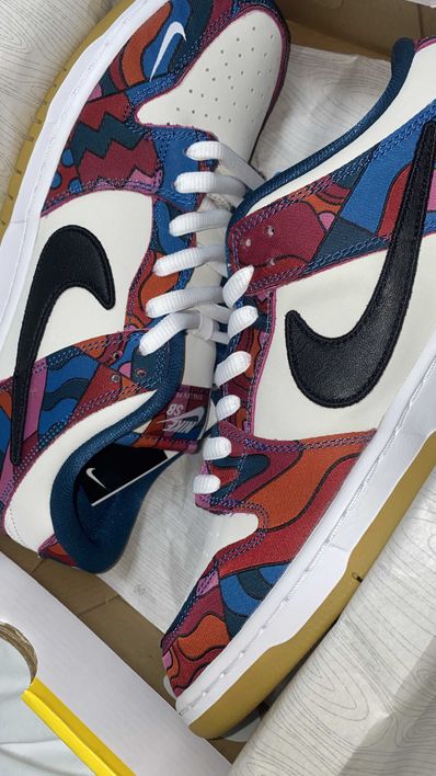 Piet Parra × Nike SB Dunk Low Pro "Abstract Art"