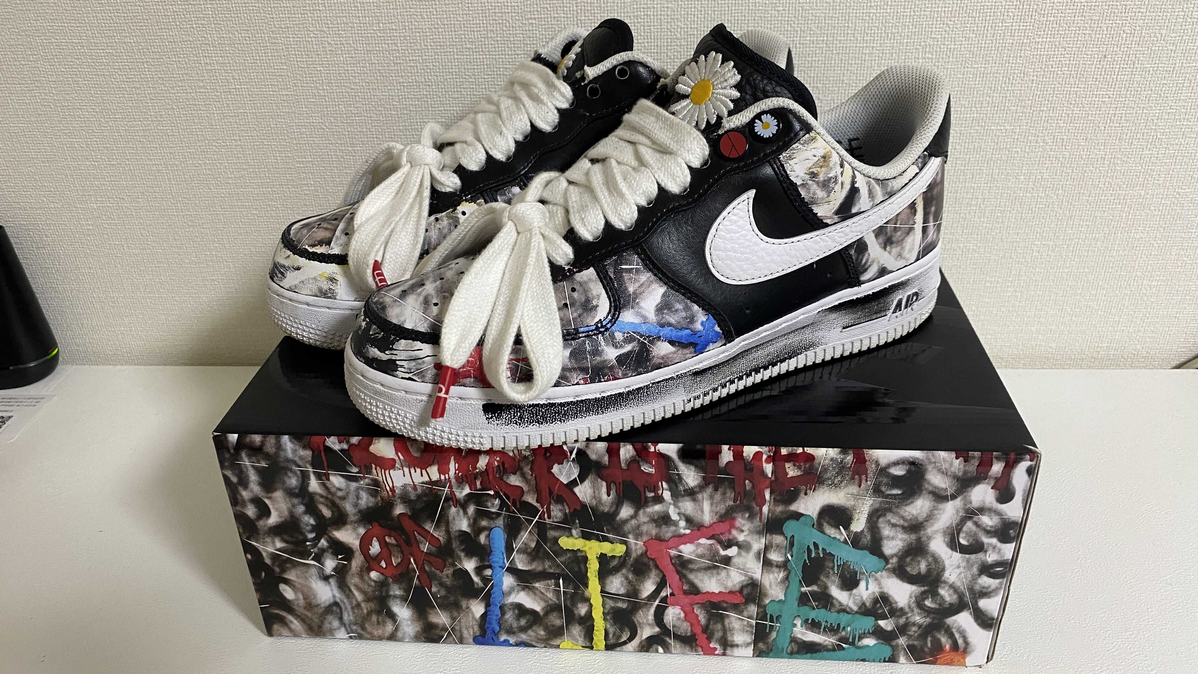 PEACEMINUSONE × Nike Air Force 1 Low Para Noise "Black" / G-DRAGON