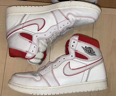 Nike Air Jordan 1 Retro High OG "Sail/University Red"