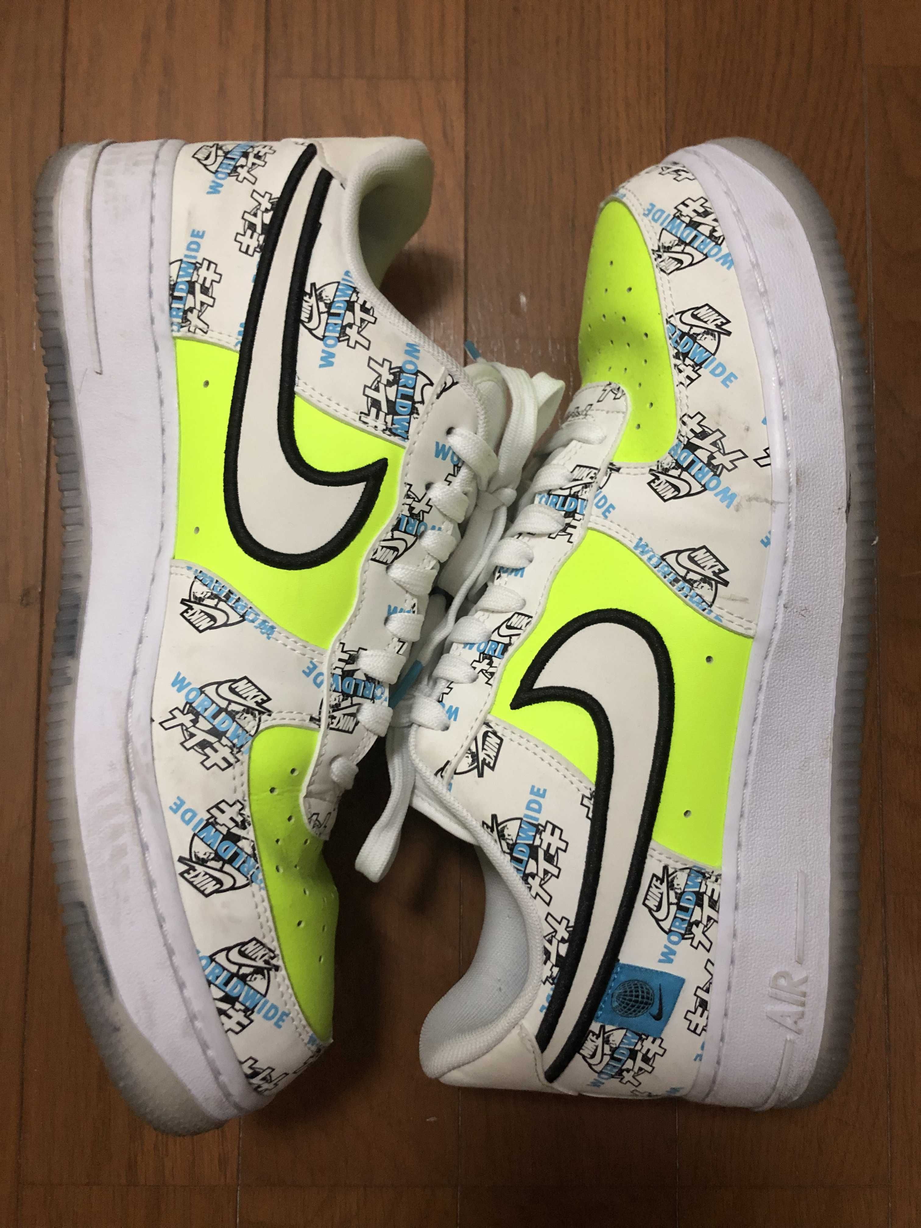 Nike World Wide Pack Air Force 1 Low White "KATAKANA"