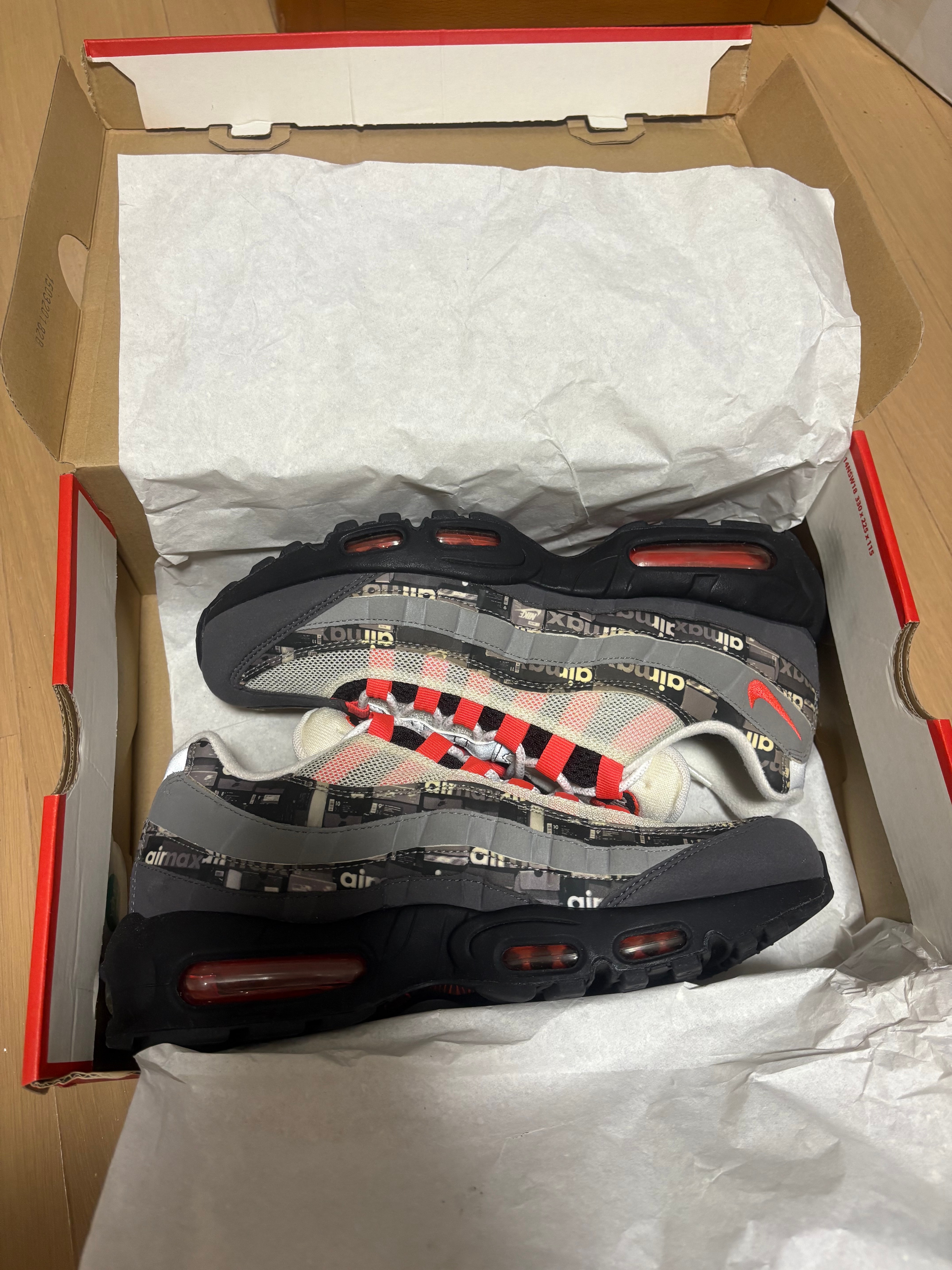 アトモス × ナイキ エアマックス95 "レッド ウィー ラブ ナイキ"