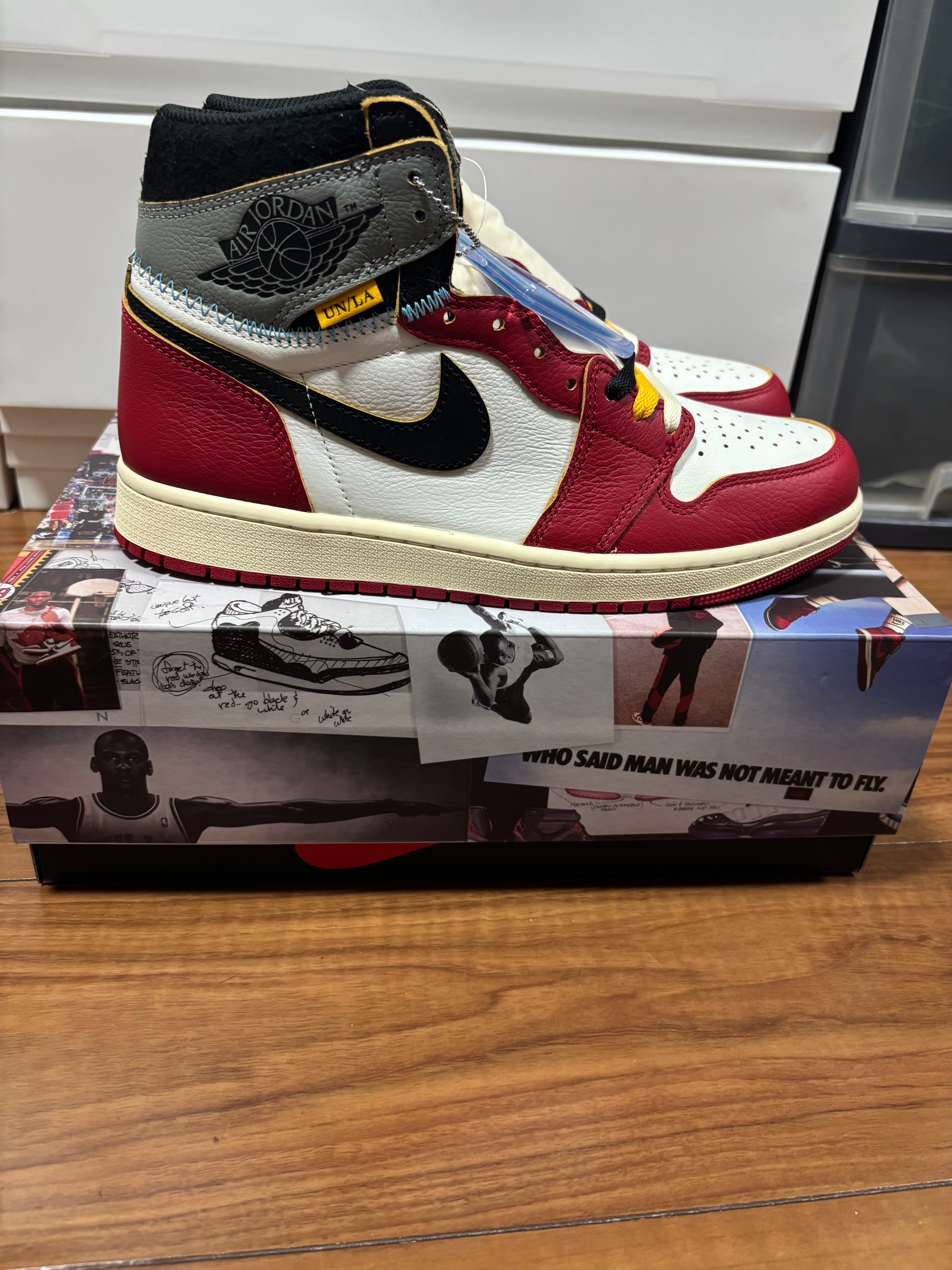 UNION × Nike Air Jordan 1 Retro High OG "Chicago/Shadow"
