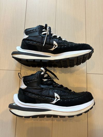 Jean-Paul Gaultier × sacai × Nike Vapor Waffle "Black/Black-White"