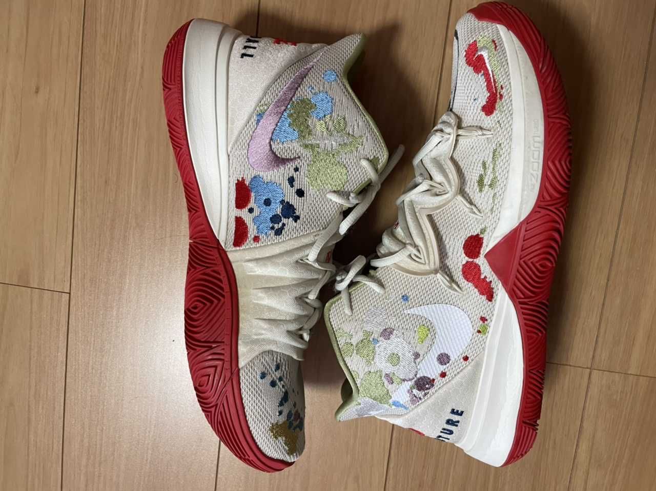 NIKE × BANDULU KYRIE 5 "Multi/Red"