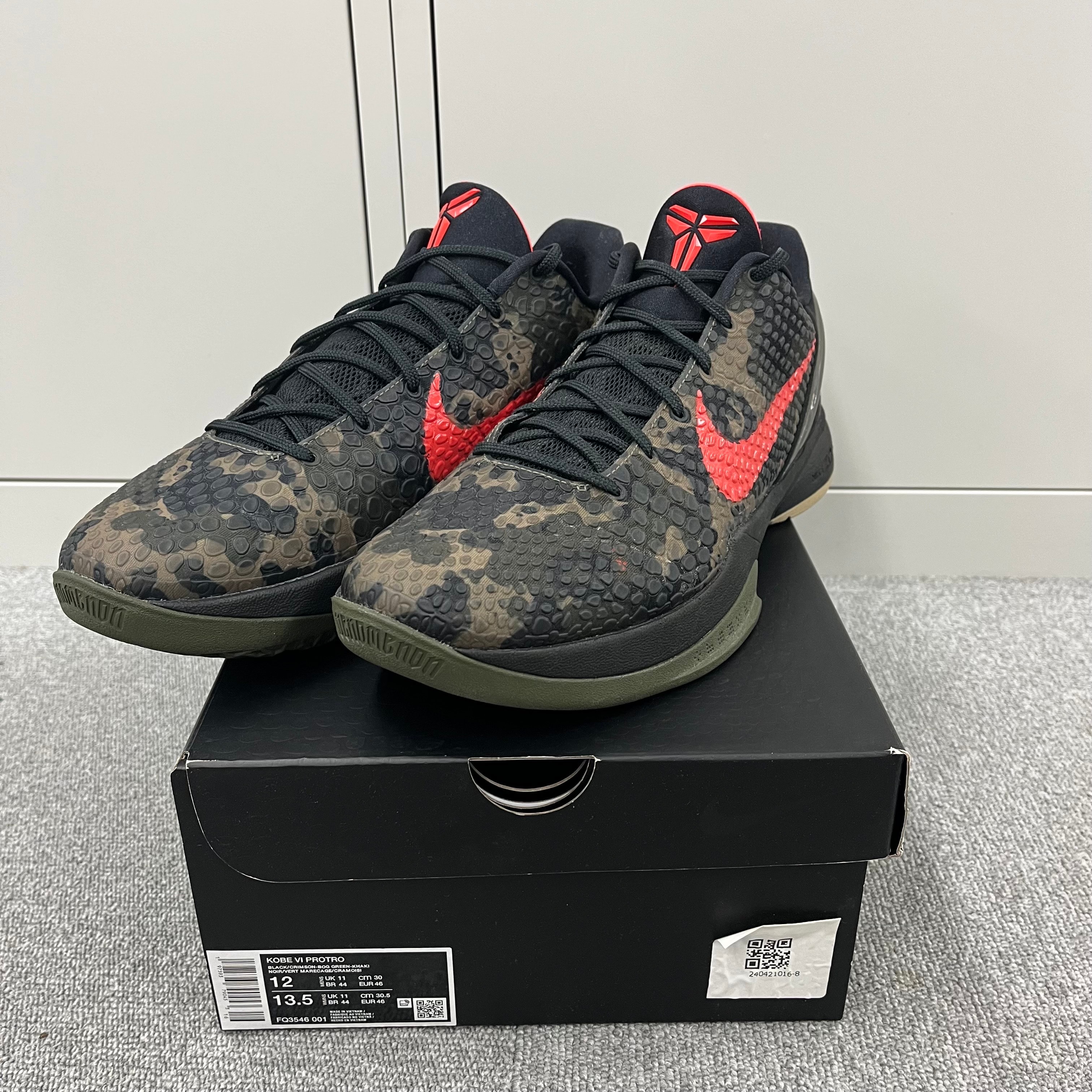 Nike Kobe 6 Protro "Italian Camo"
