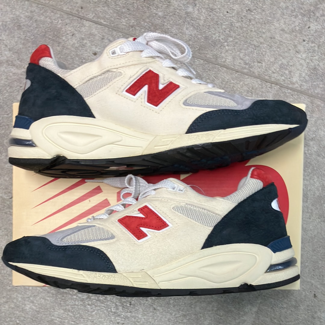 ニューバランス 990V2 "レッド/ホワイト/ネイビー"