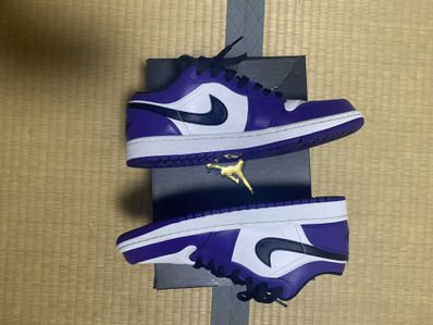 NIKE AIR JORDAN 1 LOW "COURT PURPLE"