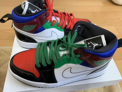 Nike Women's Air Jordan 1 Mid SE "Multi Color"