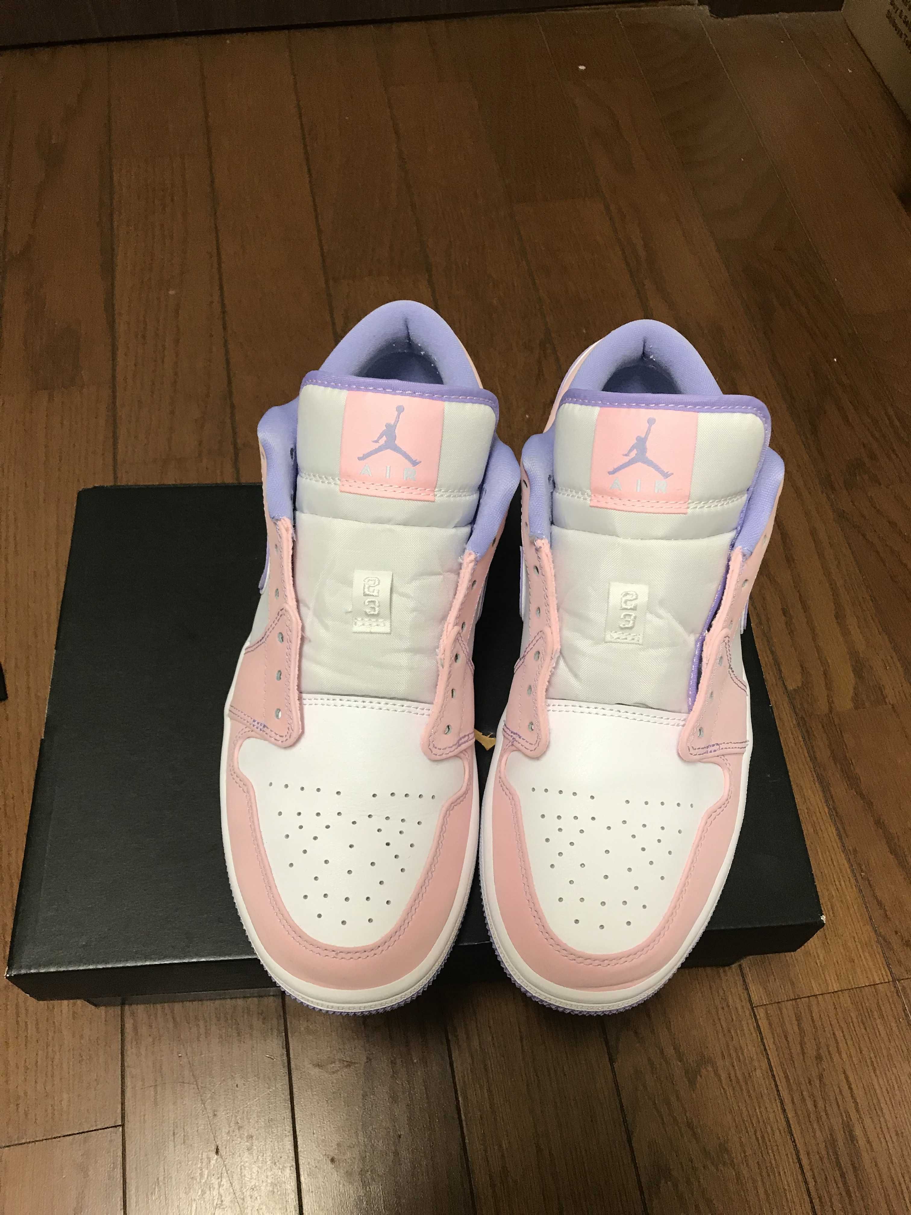 NIKE AIR JORDAN 1 LOW "ARCTIC PUNCH/PURPLE PULSE"