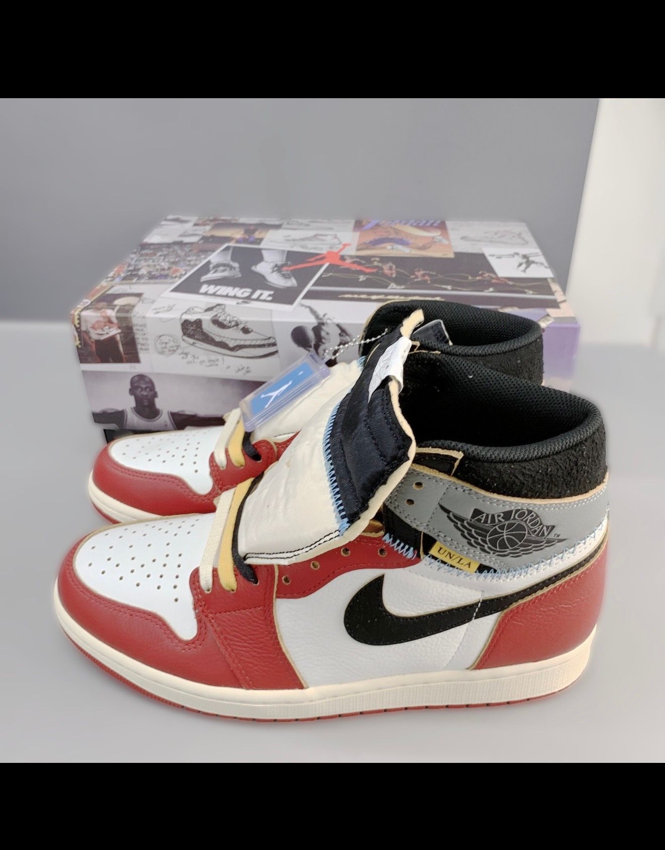 UNION × Nike Air Jordan 1 Retro High OG "Chicago/Shadow"