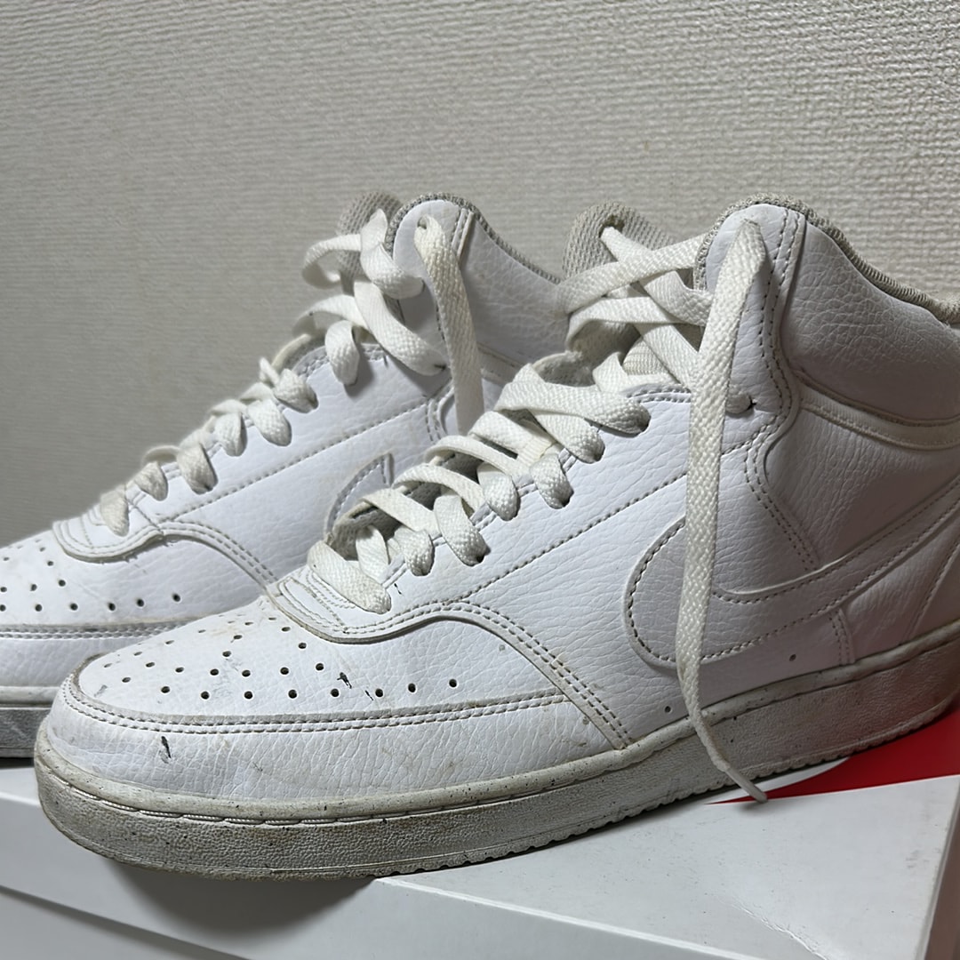 ナイキ コートビジョン ミッド ネクストネイチャー "ホワイト"