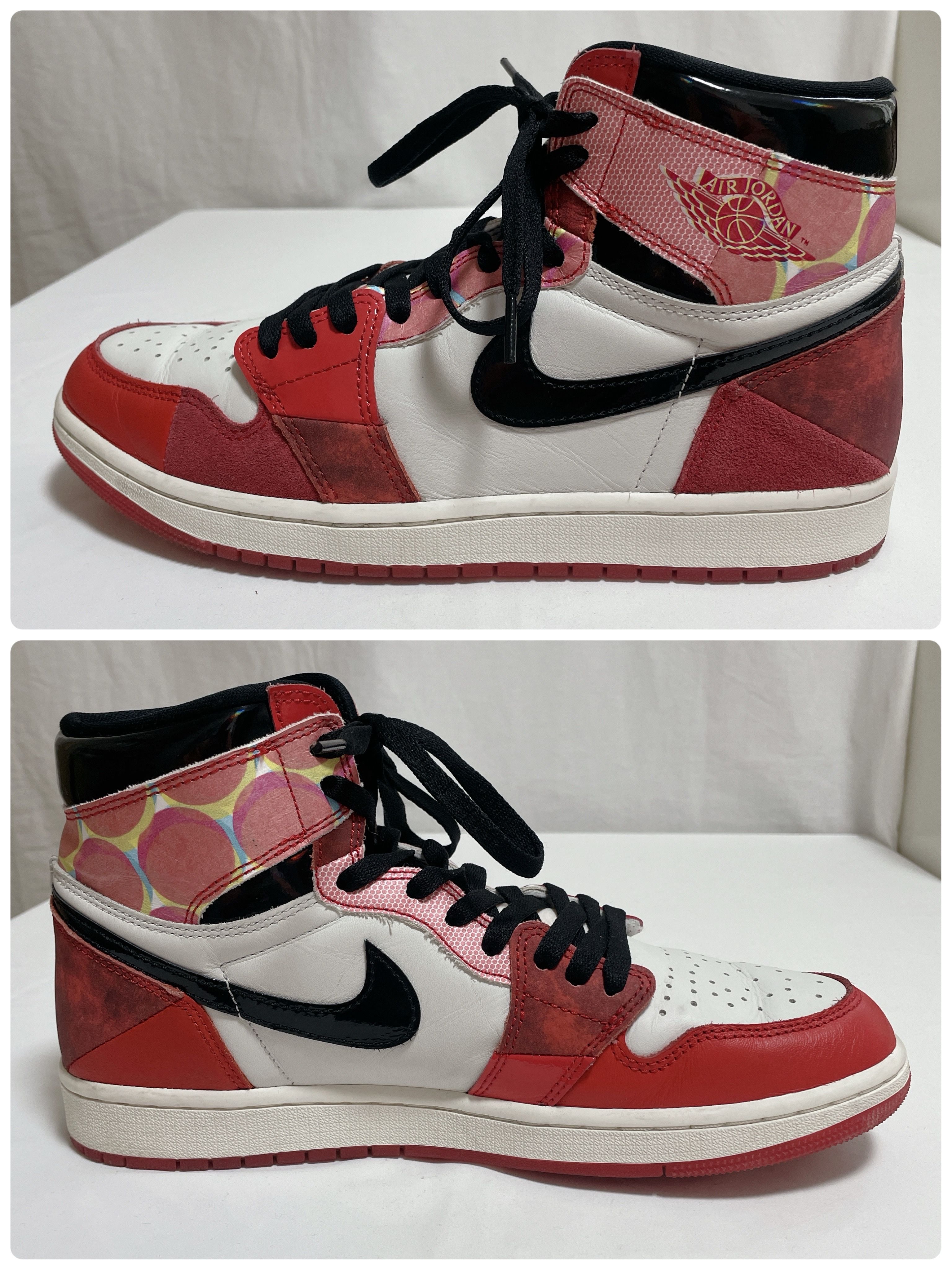 Spider-Man × Nike Air Jordan 1 Retro High OG SP "Spider-Man: Across the Spider-Verse/University Red"