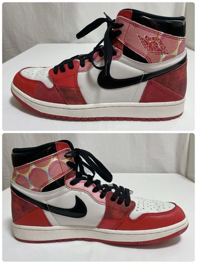 Spider-Man × Nike Air Jordan 1 Retro High OG SP "Spider-Man: Across the Spider-Verse/University Red"