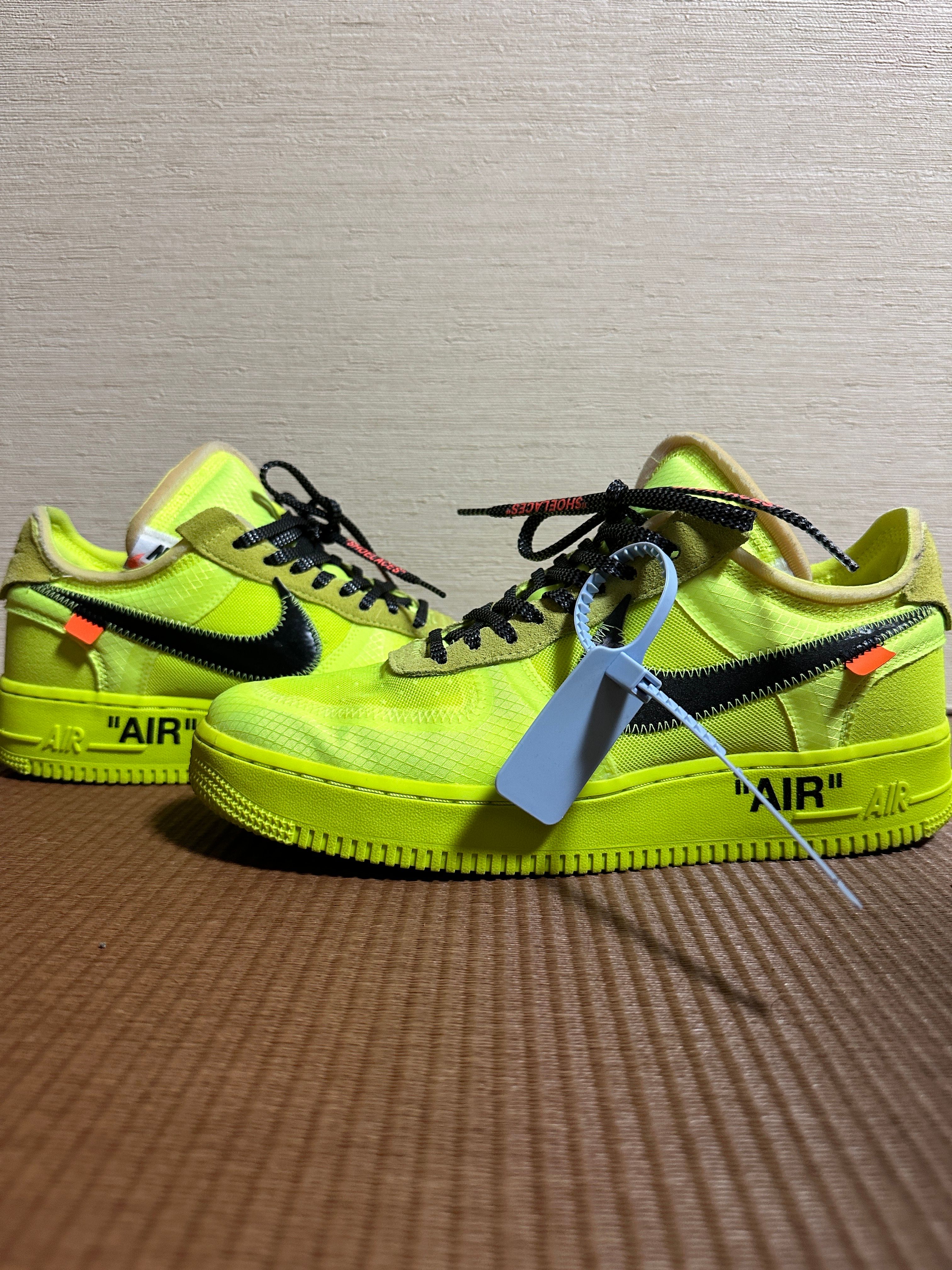 Off-White × Nike Air Force 1 Low "Volt"
