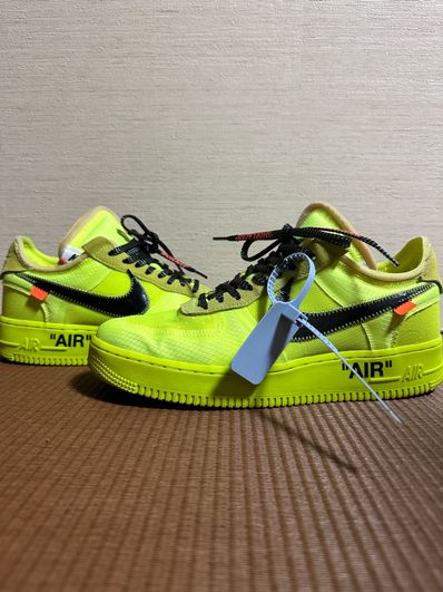 Off-White × Nike Air Force 1 Low "Volt"