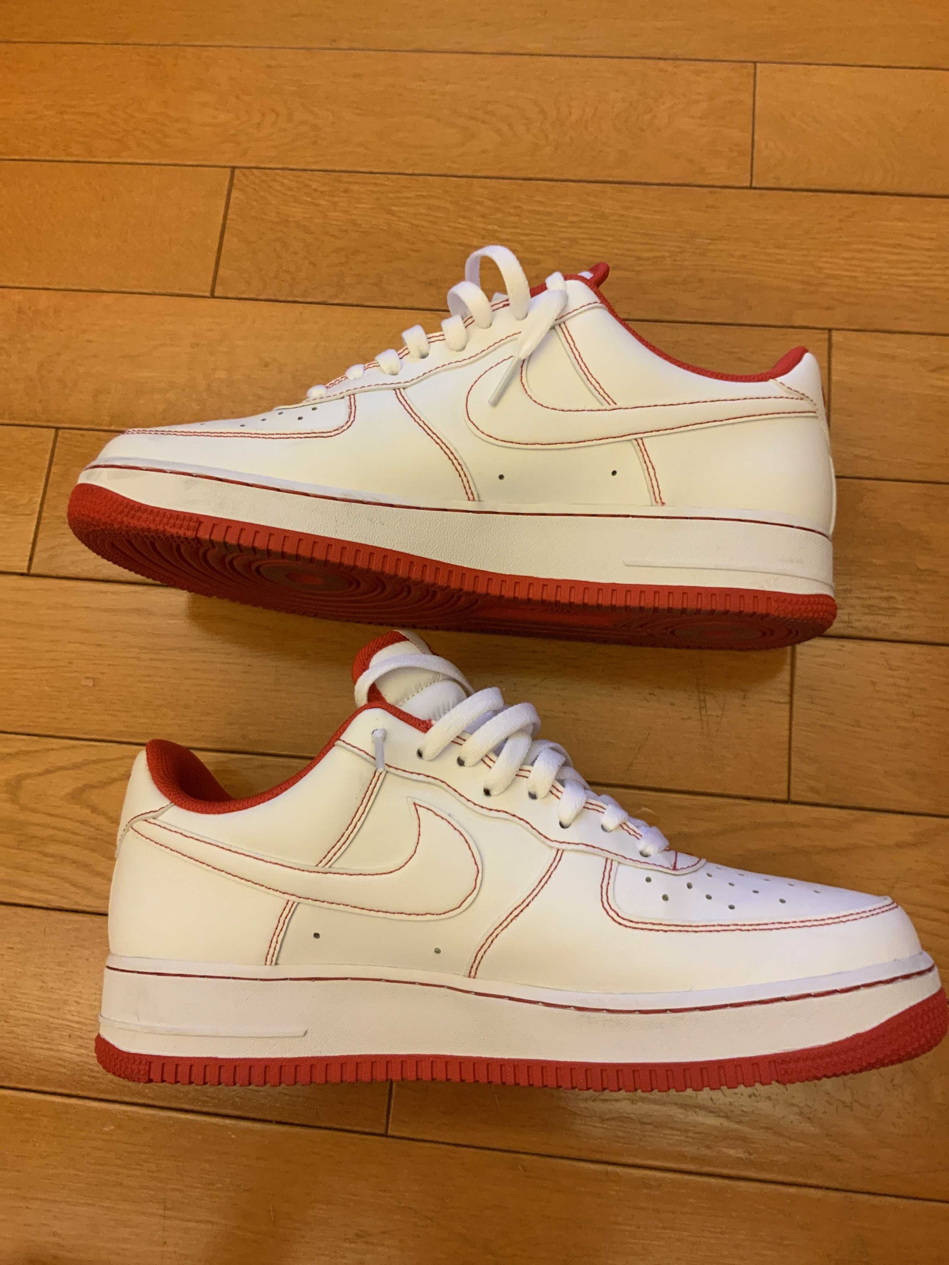 Nike Air Force 1 Low '07 Stitch "Radiant Red"