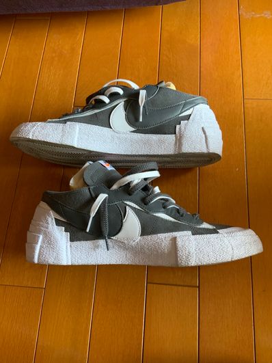 Sacai × Nike Blazer Low "Iron Grey"