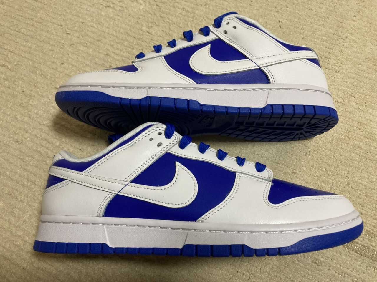 Nike Dunk Low Retro "Racer Blue and White"
