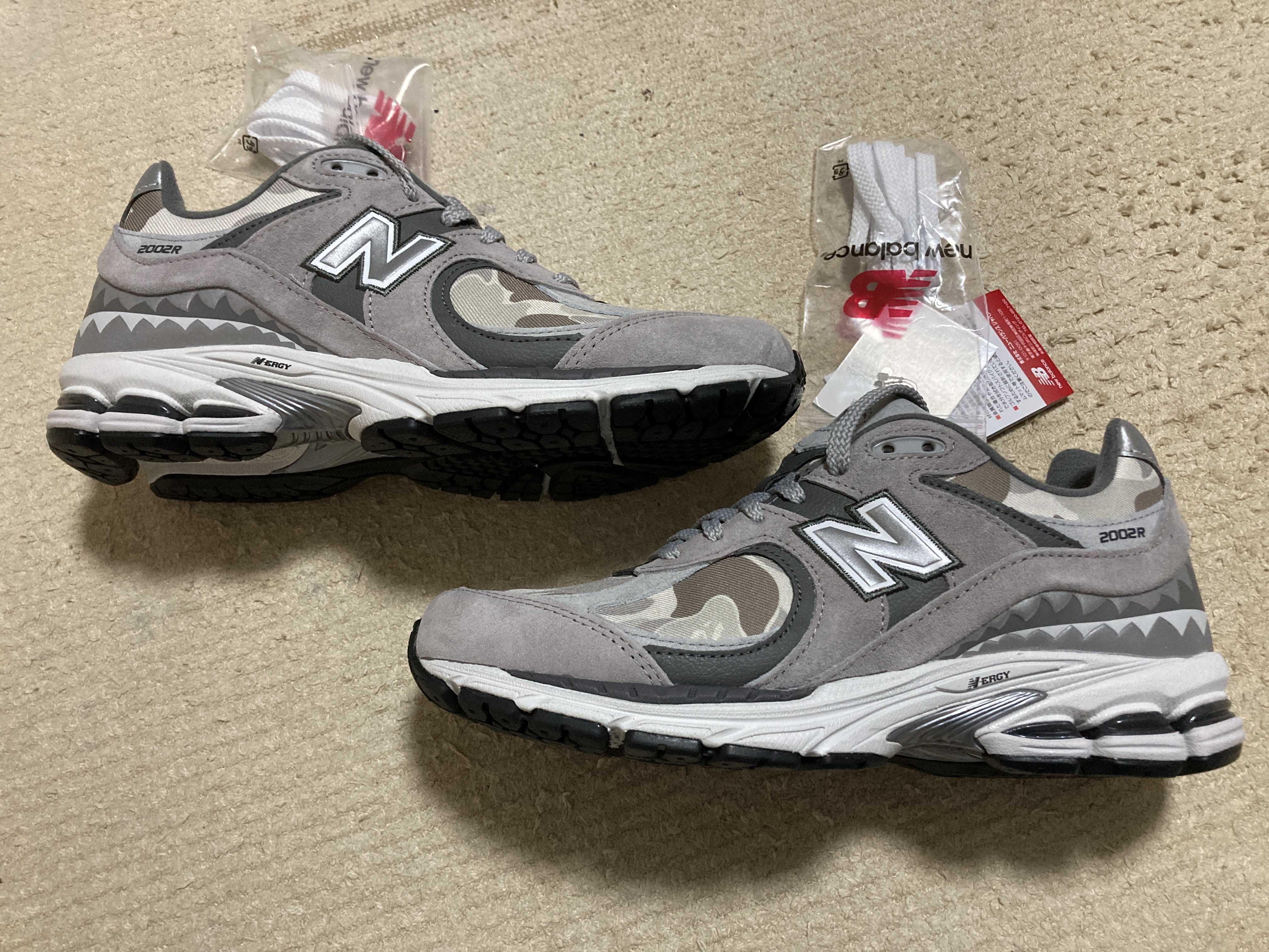 A BATHING APE × New Balance 2002R "Gray"