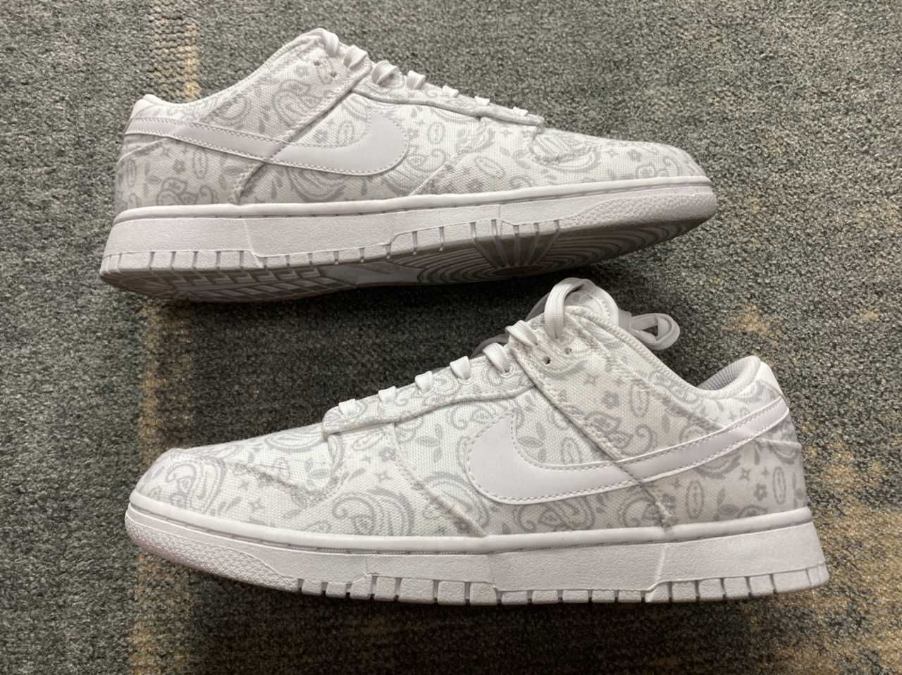 Nike Women's Dunk Low ESS "White Paisley"