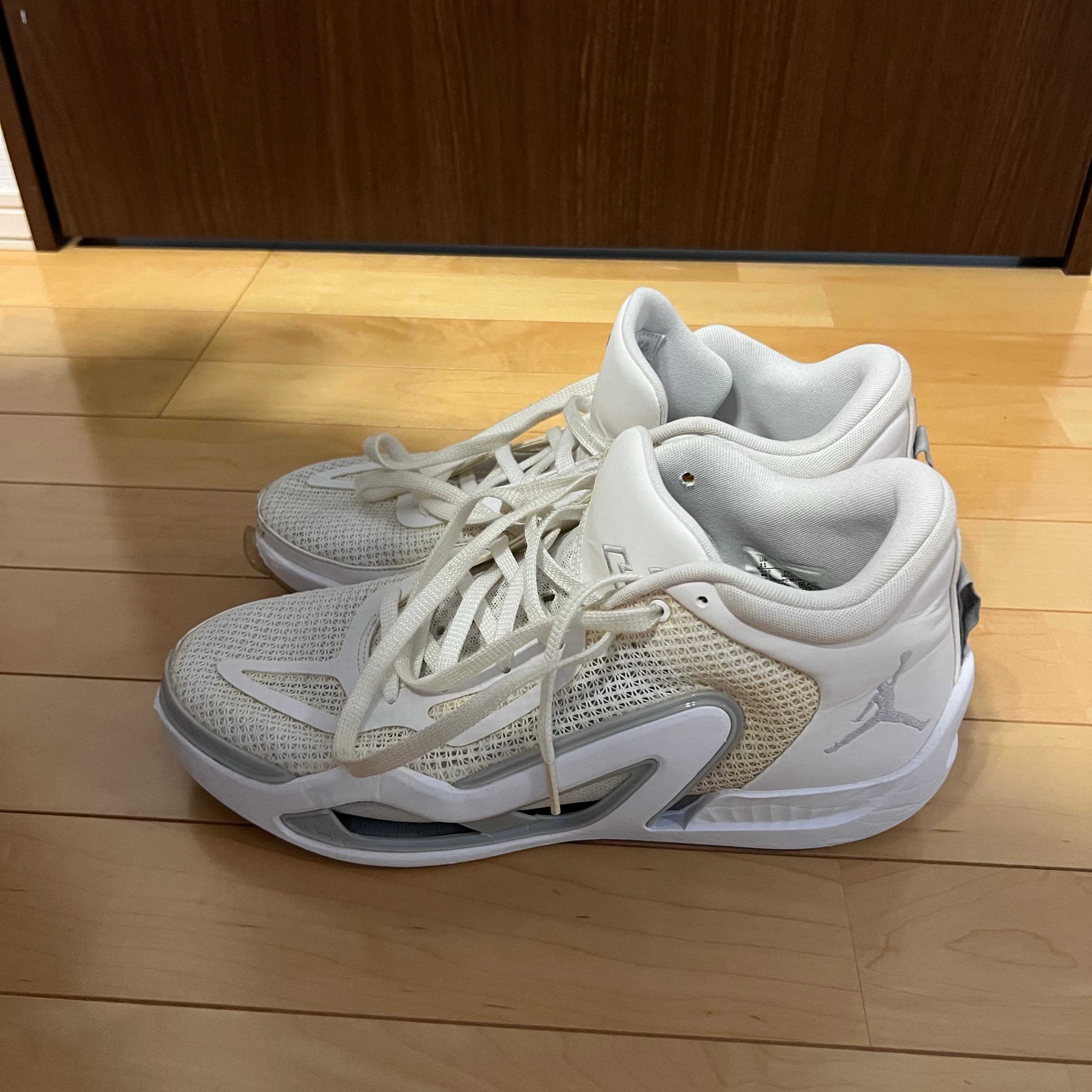 Nike Jordan Tatum 1 Team Bank "White/Grey Fog"