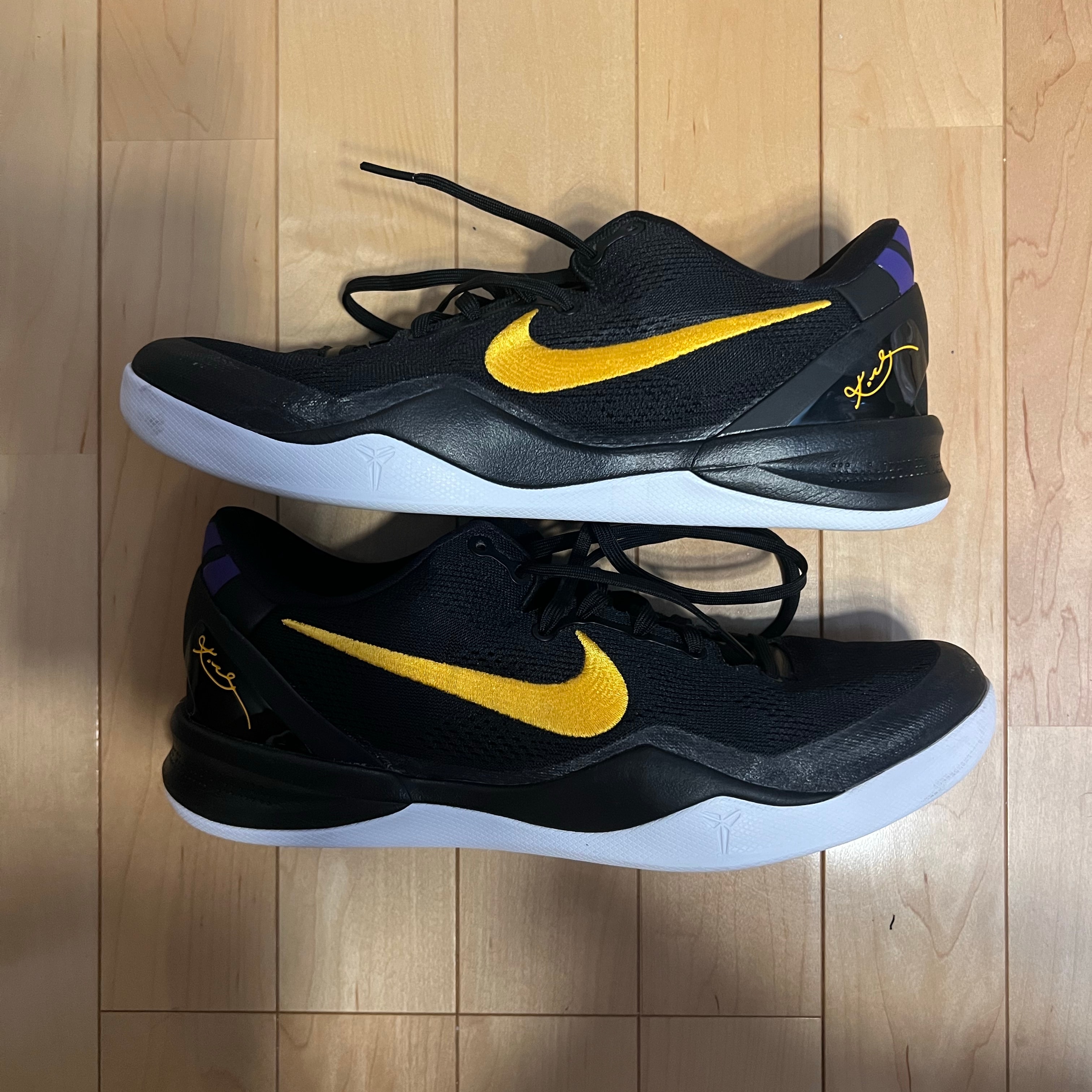 Nike Kobe 8 Protro "Black and University Gold"