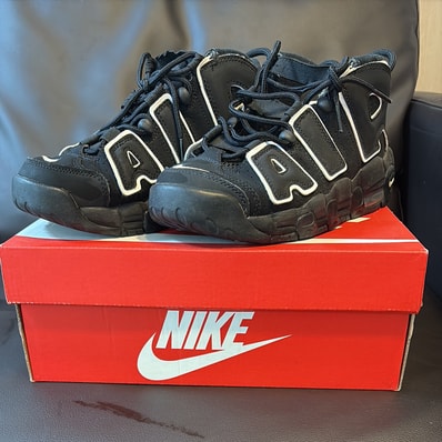 Nike Air More Uptempo "Black/White"(2020)