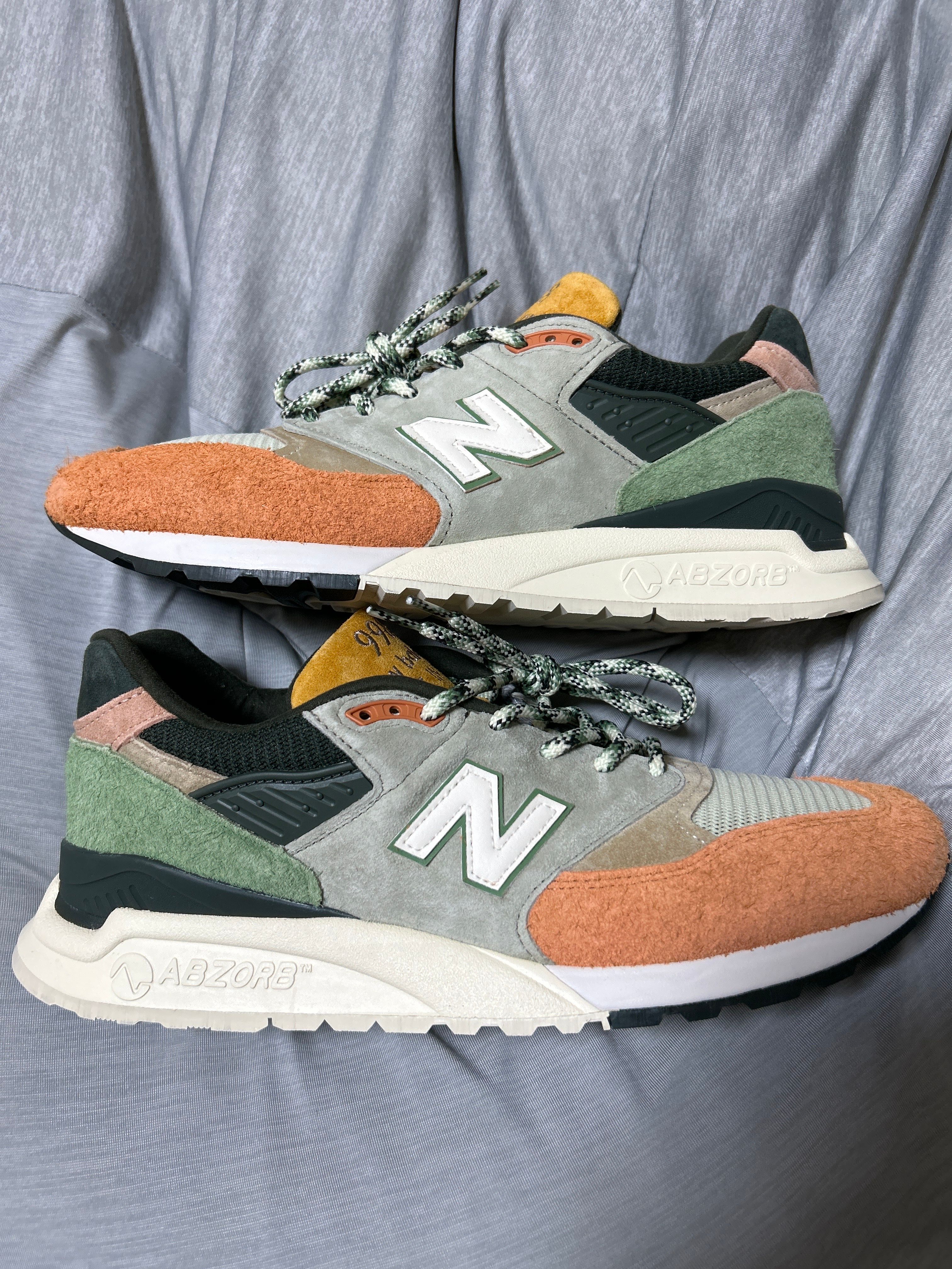 KITH Ronnie Fieg and the Frank Lloyd Wright Foundation × New Balance 998 "Aloe Wash/Apricot Buff"
