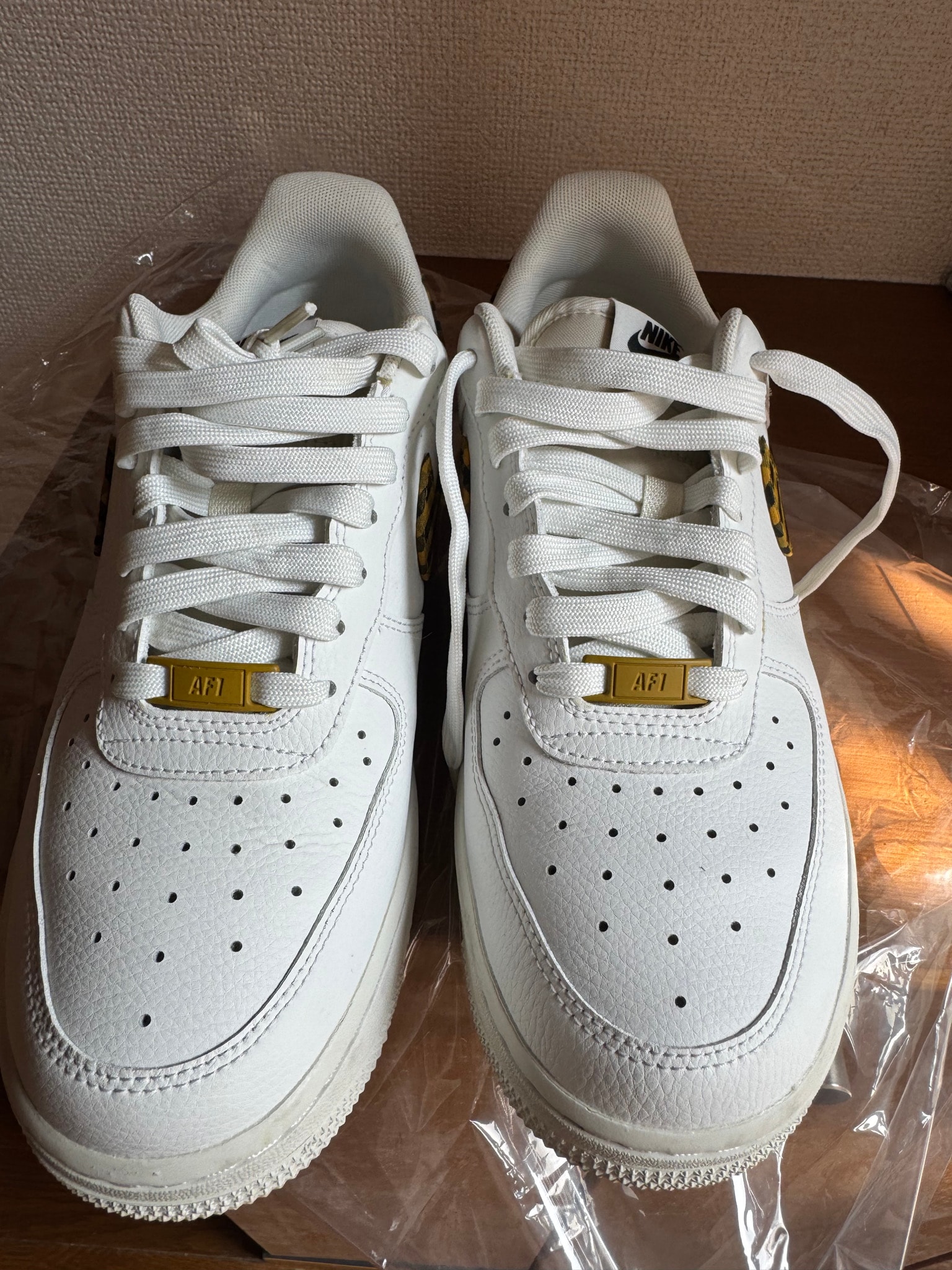 Nike Women's Air Force 1 '07 "Summit White/Black/Bronzine"