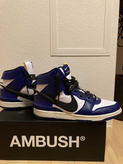 AMBUSH × NIKE DUNK HIGH "DEEP ROYAL"