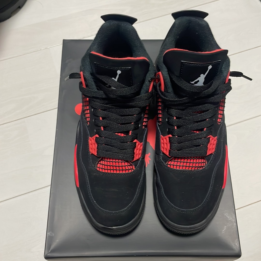 Nike Air Jordan 4 "Red Thunder/Crimson"