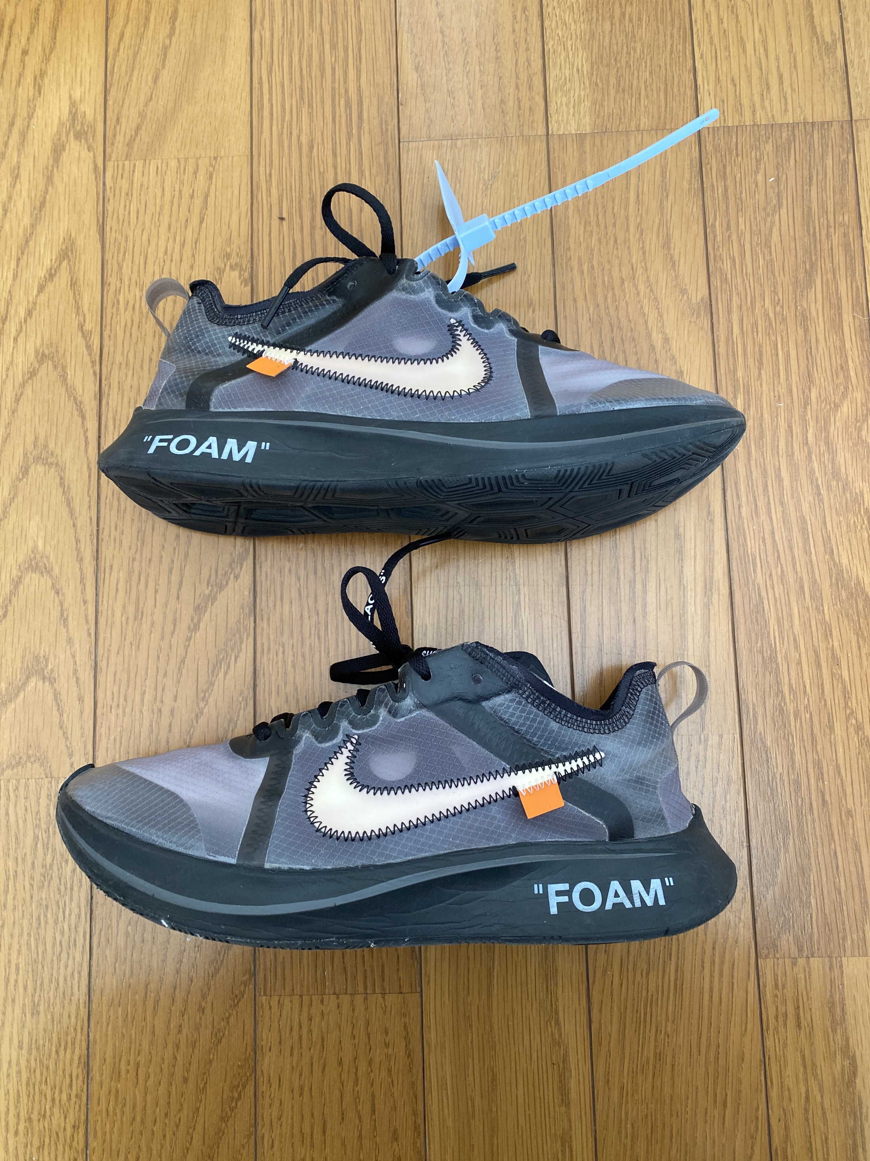 Off-White × Nike Zoom Fly "Black"