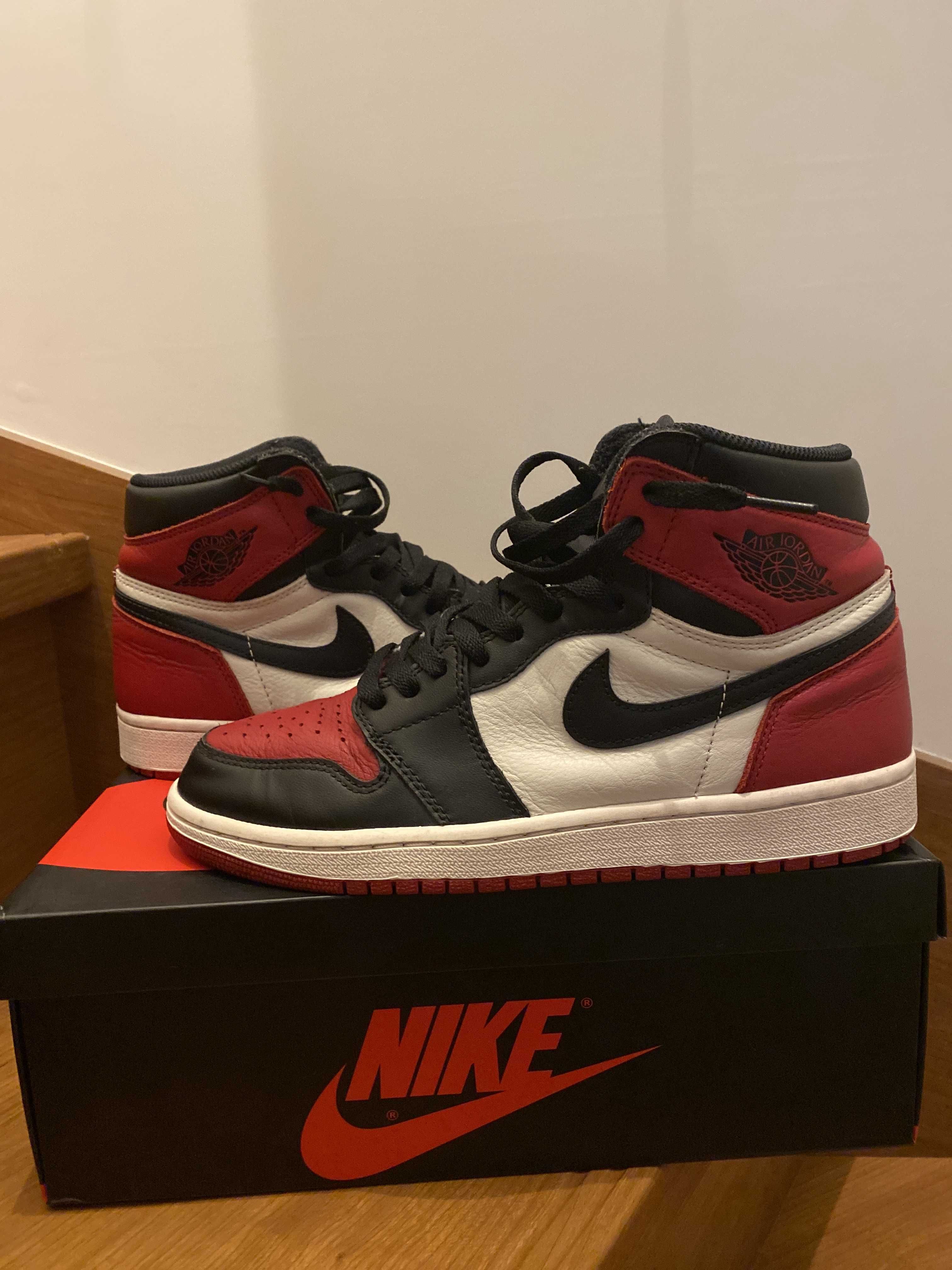 Nike Air Jordan 1 Retro High OG "Bred Toe"