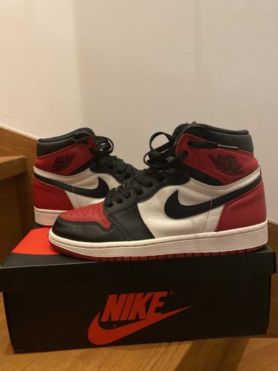 Nike Air Jordan 1 Retro High OG "Bred Toe"