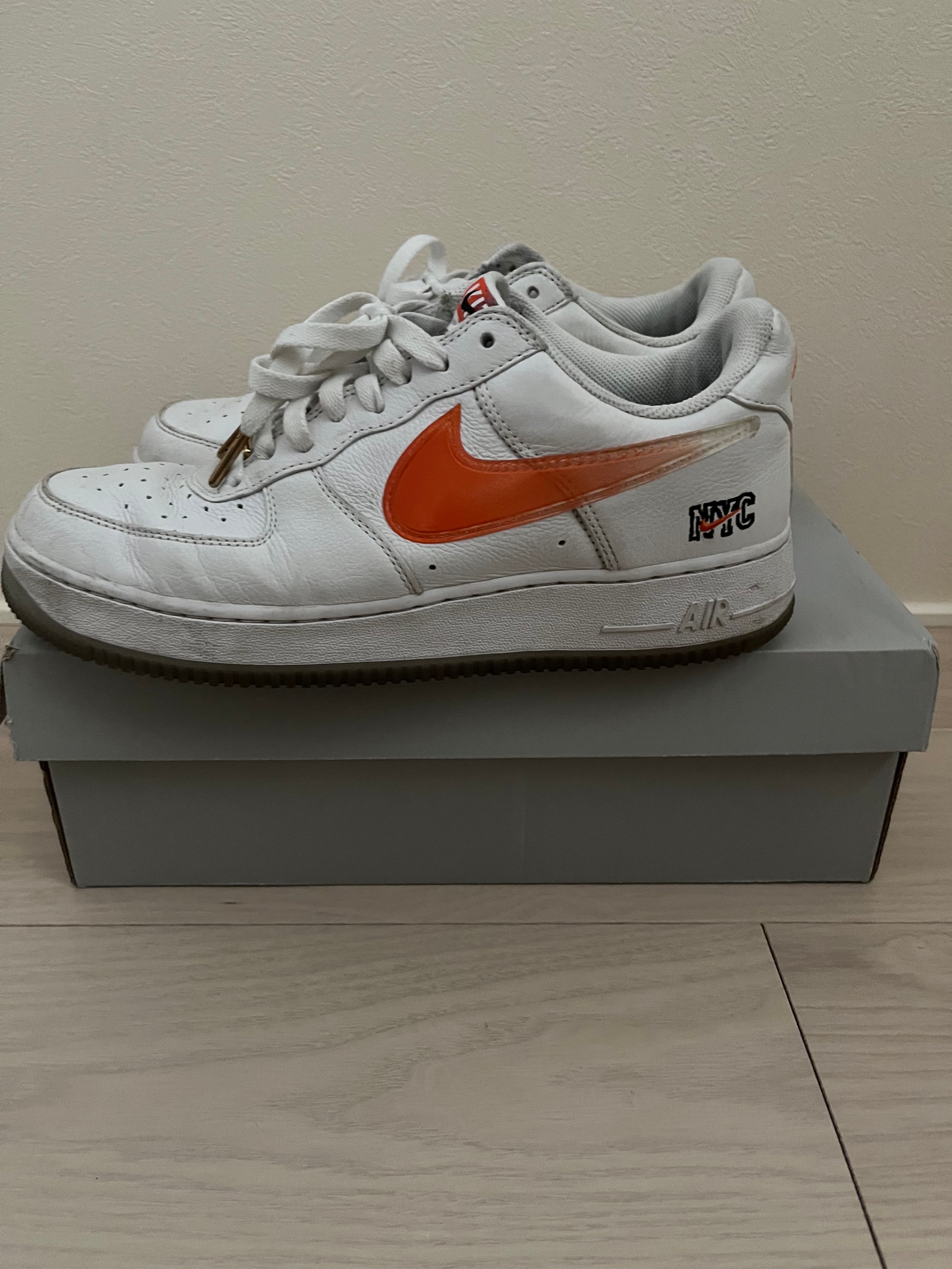 【26cm中古】ナイキ エアフォース1 ロー ホワイト 28cm中古】ナイキ エアフォース1 ロー ホワイト - メルカリ