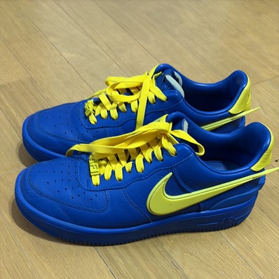 AMBUSH × Nike Air Force 1 Low "Game Royal and Vivid Sulfur"