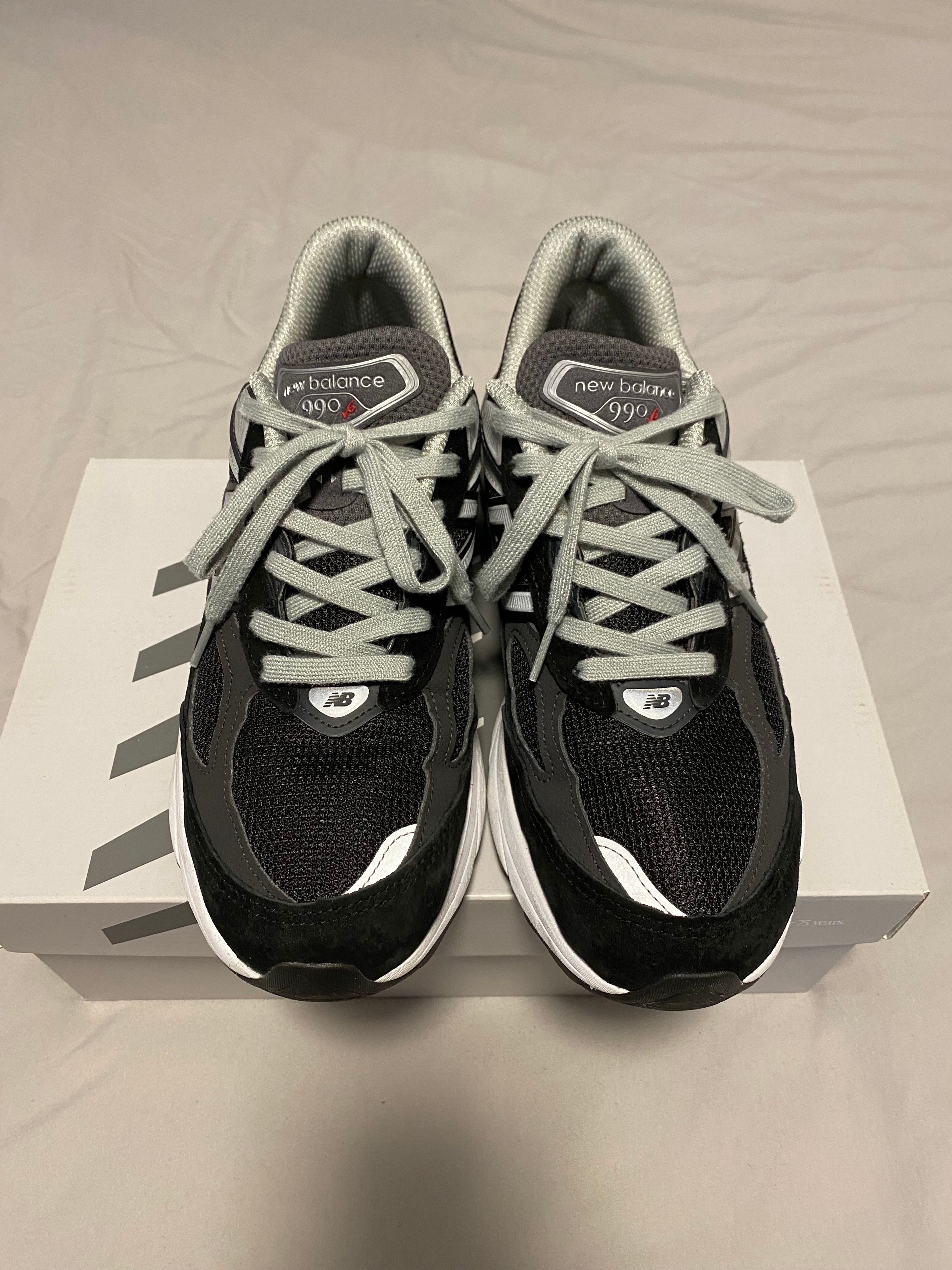 New Balance 990V6 "Black" (Heel NB Logo)