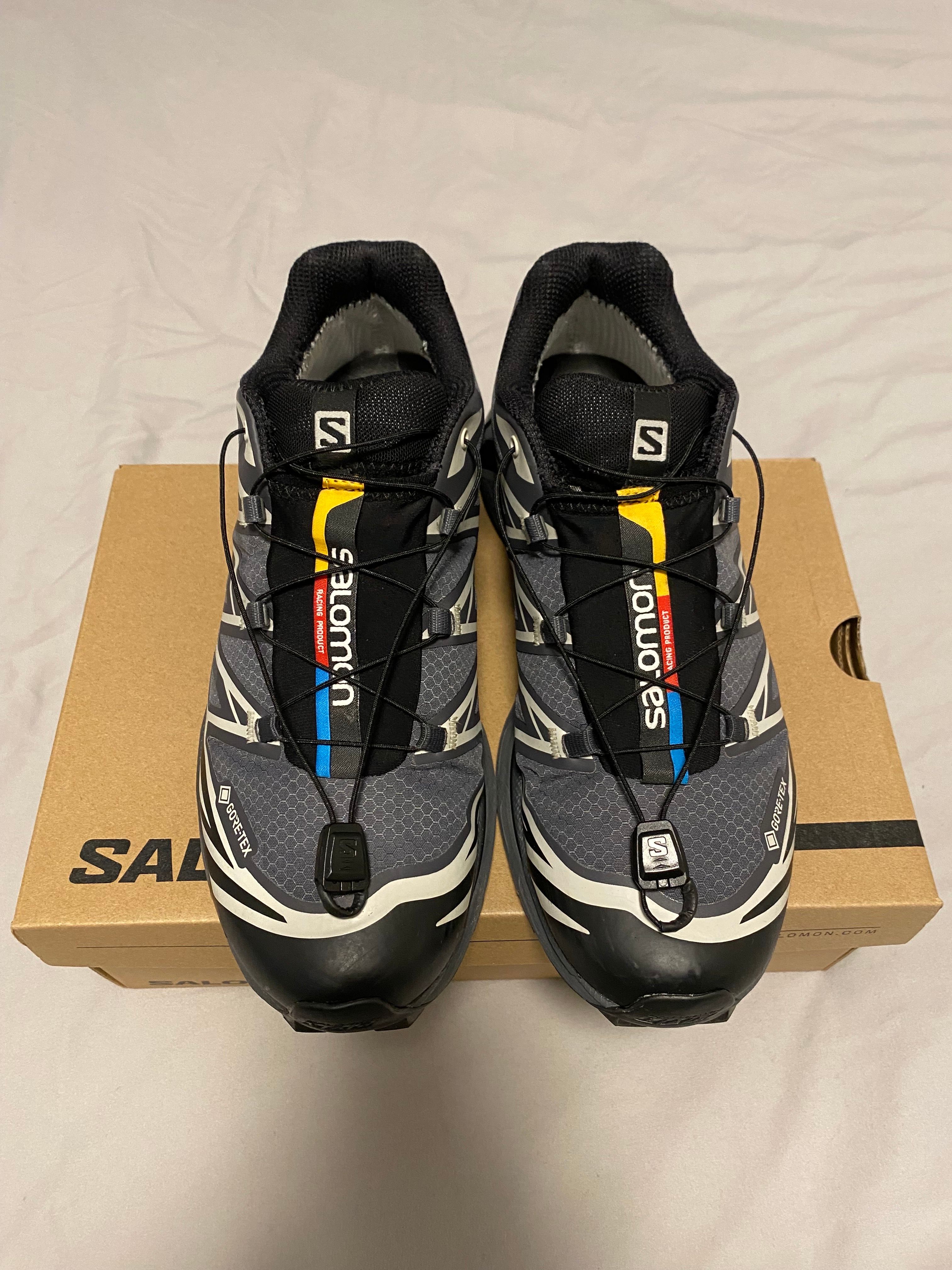 Salomon XT-6 GORE-TEX "Black/Ebony/Lunar Rock"