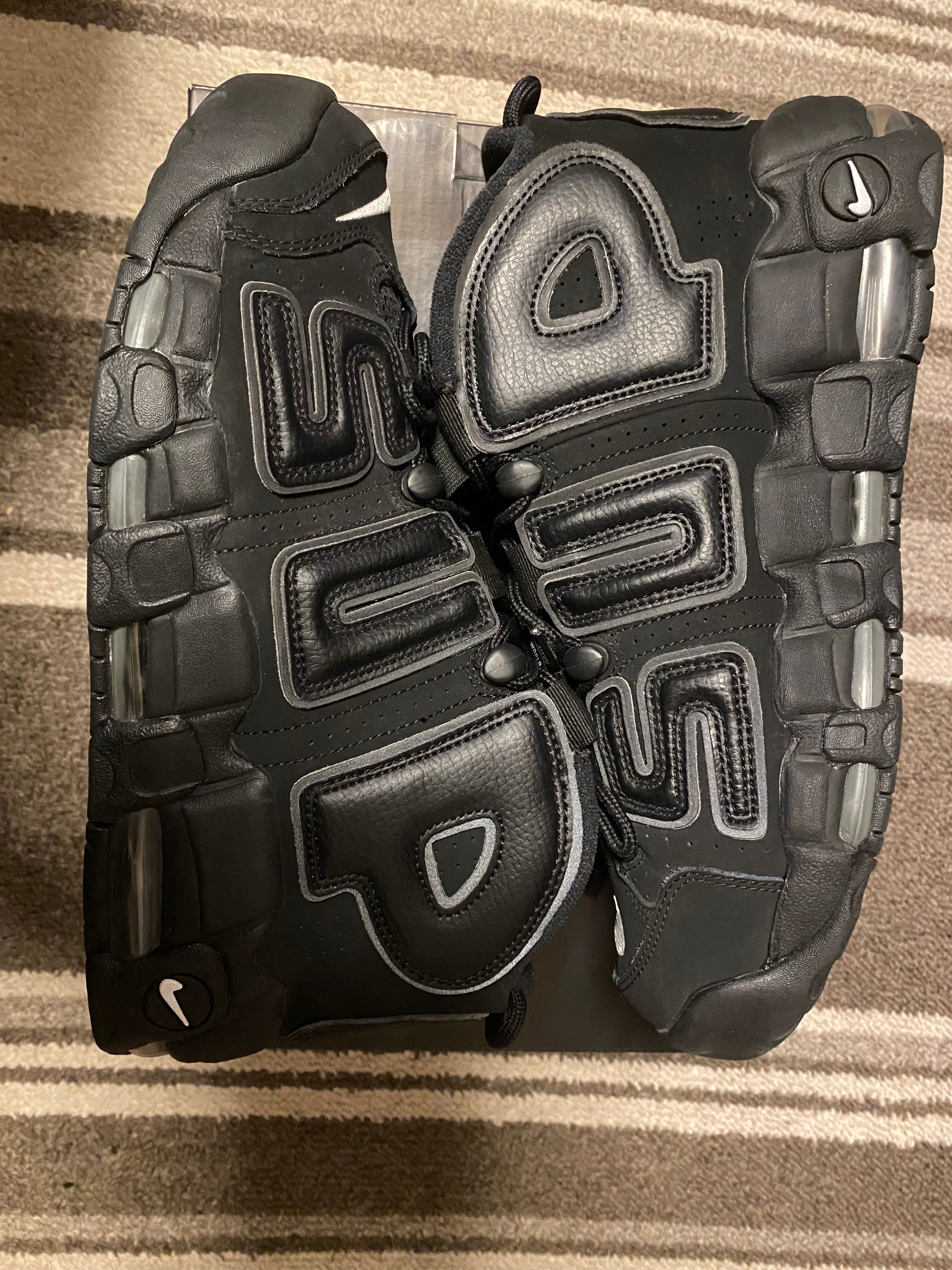 Supreme × Nike Air More Uptempo "Black"