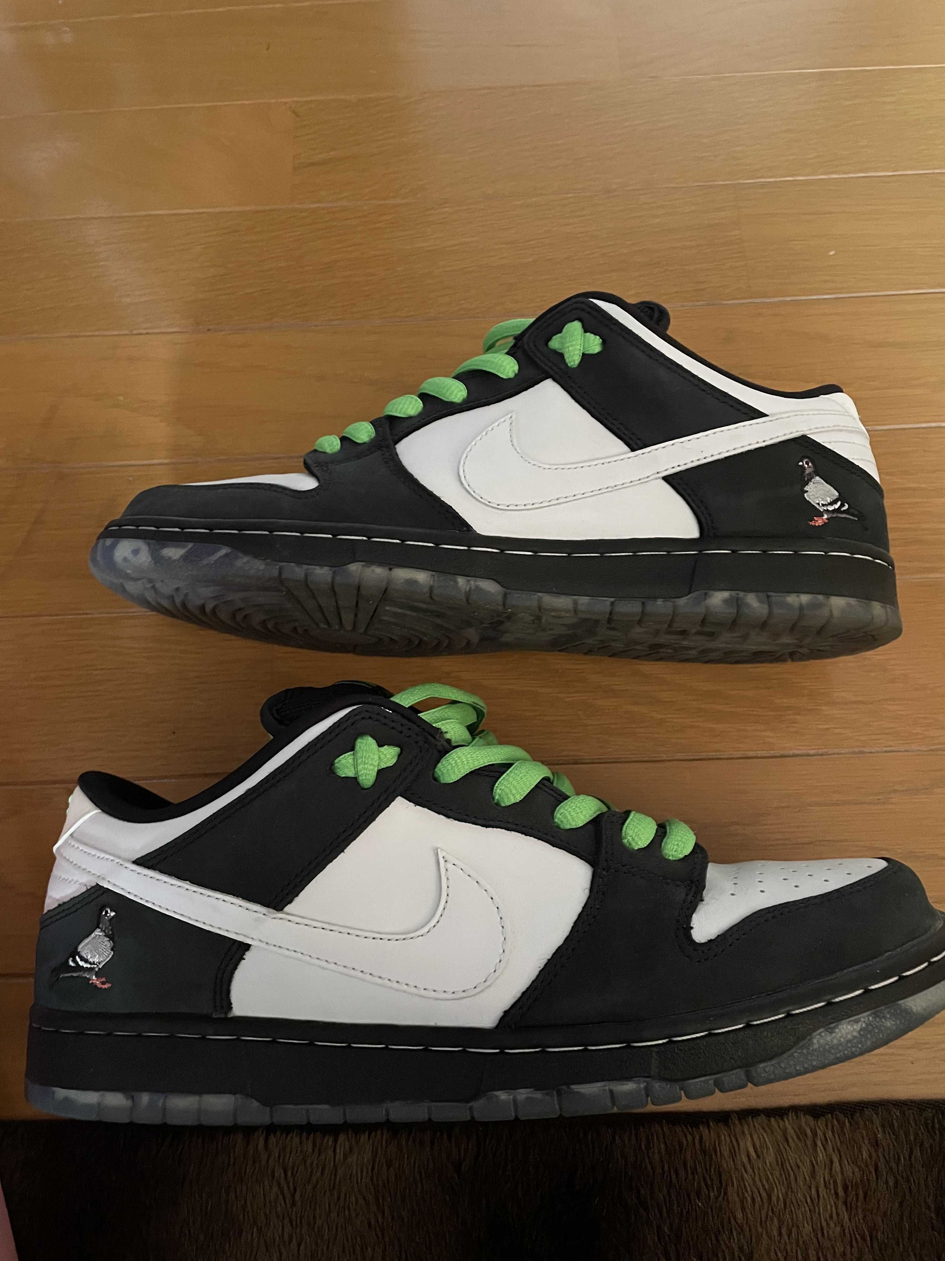 STAPLE × Nike SB Dunk Low "Pigeon Black/White"