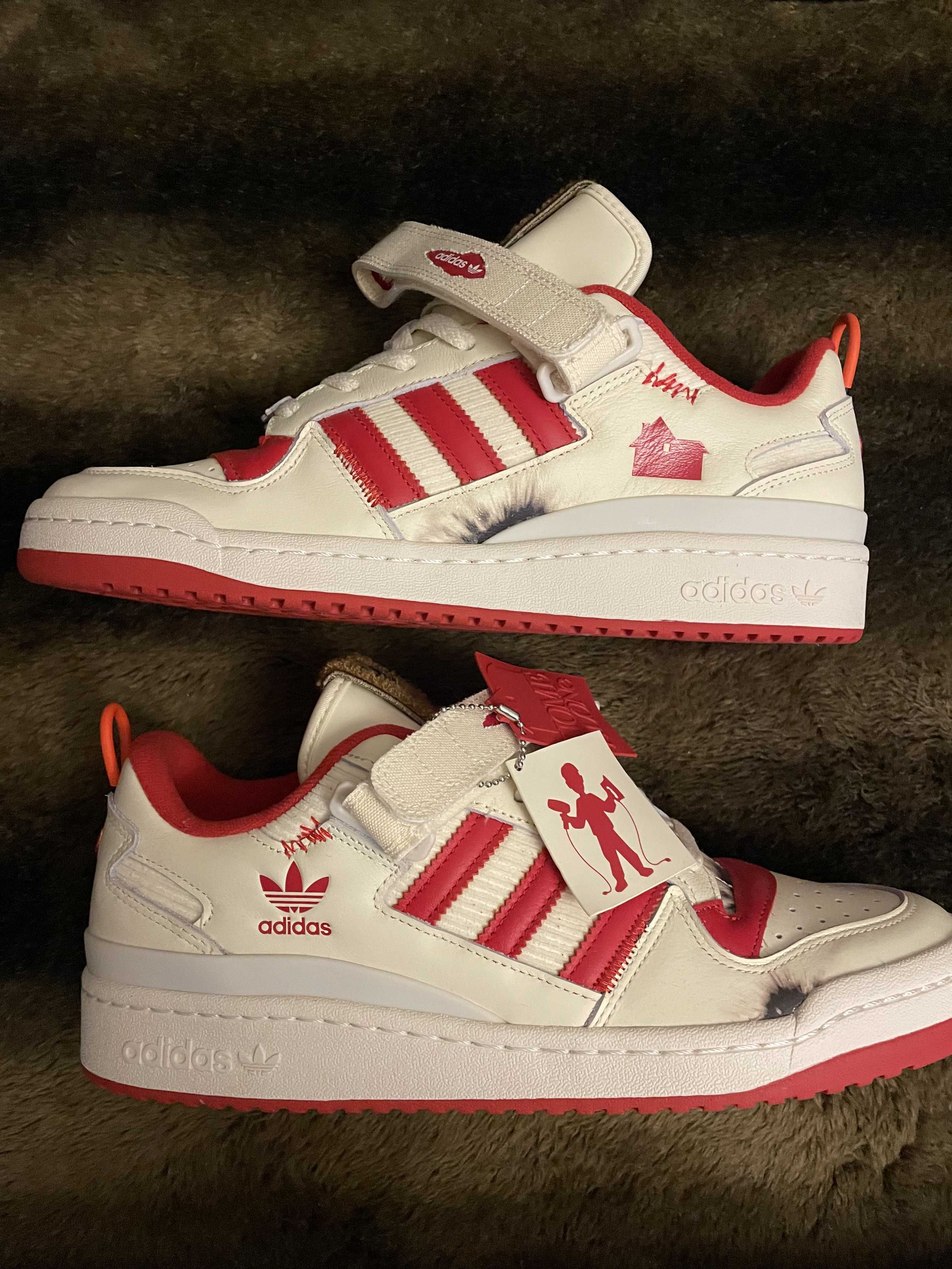 Home Alone × adidas Forum Low "Cream White/Off White"