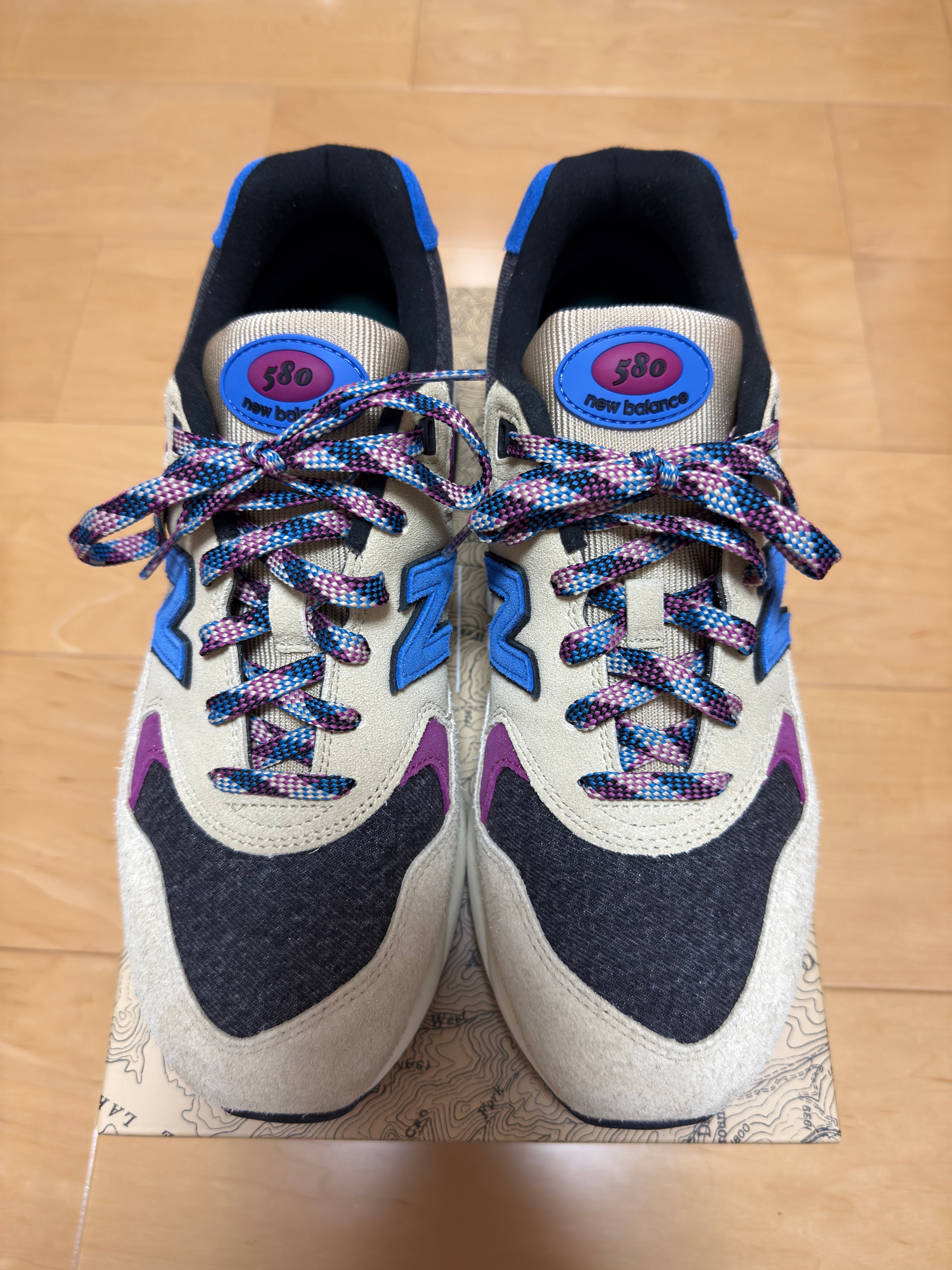 Levi's × New Balance 580 "Beige/Grey/Blue"