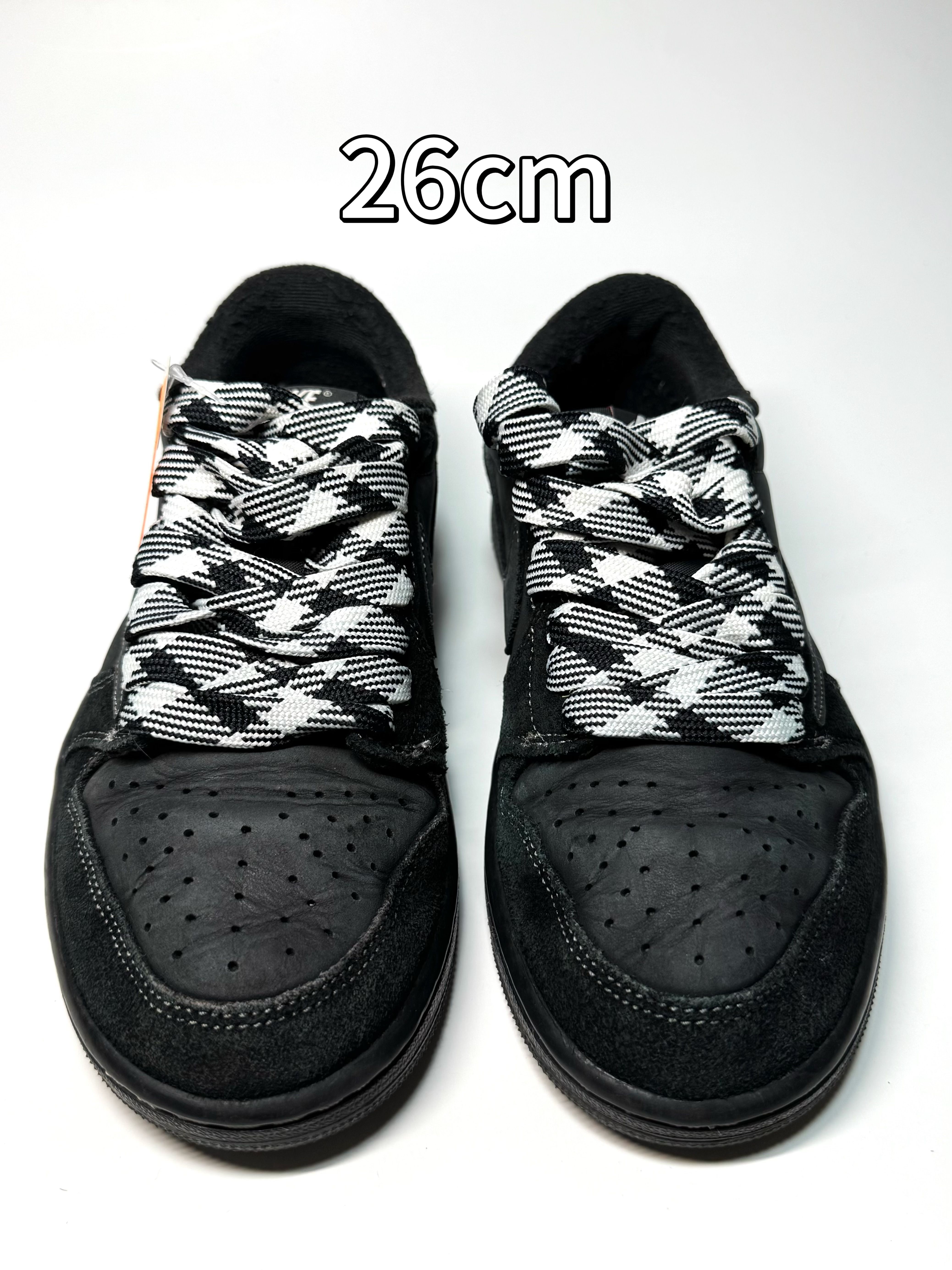 Travis Scott × Nike Air Jordan 1 Low OG SP "Black Phantom"