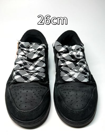 Travis Scott × Nike Air Jordan 1 Low OG SP "Black Phantom"