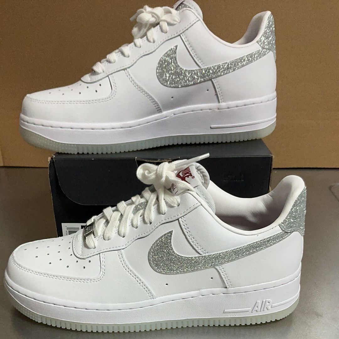 Nike Women's Air Force 1 '07 LX "White/Cool Grey/Multi Color"