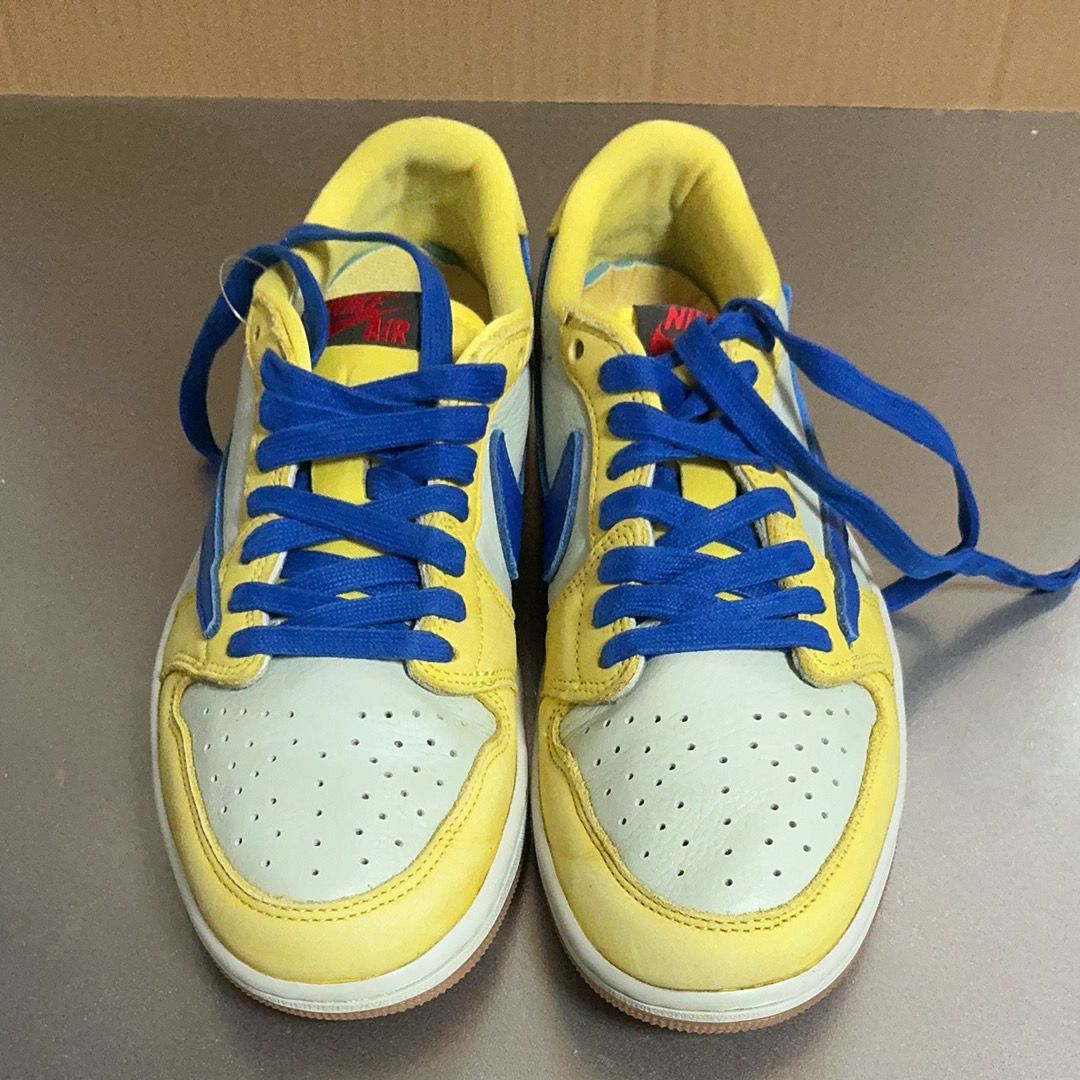 Travis Scott × Nike Women's Air Jordan 1 Retro Low OG "Canary"