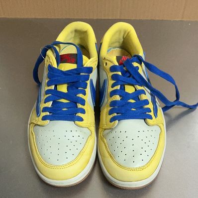 Travis Scott × Nike Women's Air Jordan 1 Retro Low OG "Canary"