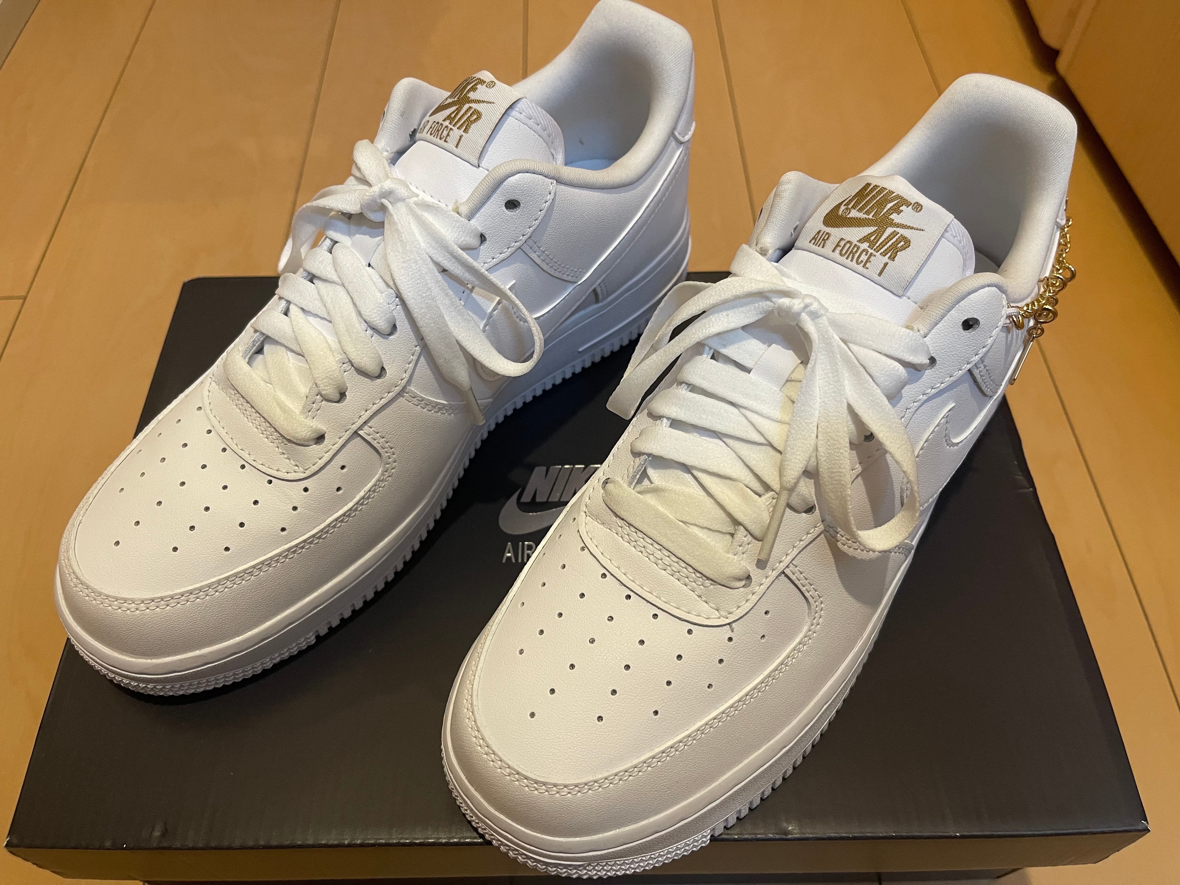 Nike Women's Air Force 1 Low "White Pendats"